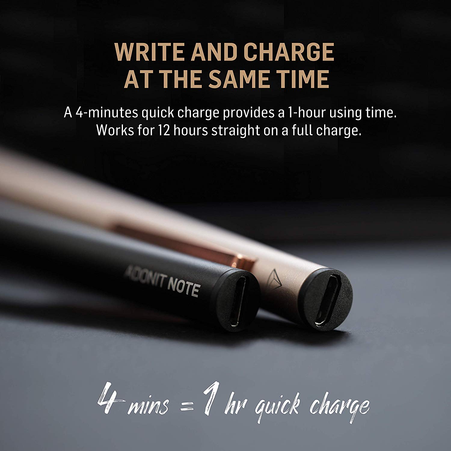 Note native. Стилус adonit note gold (adng).