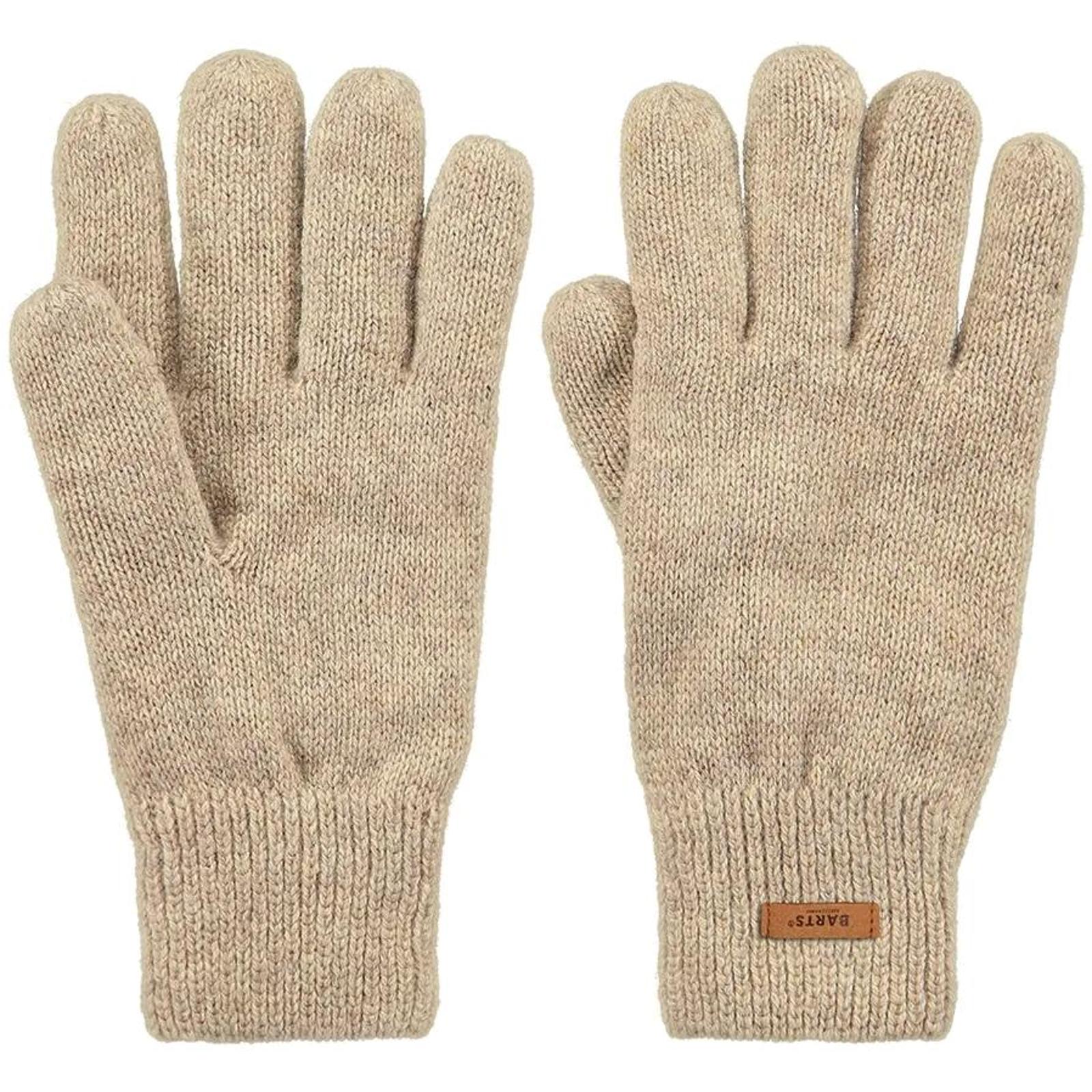 Barts Mens Haakkon Soft Wool Fleece Lined Ribbed Cuff Warm Winter Gloves - Picture 8 of 9