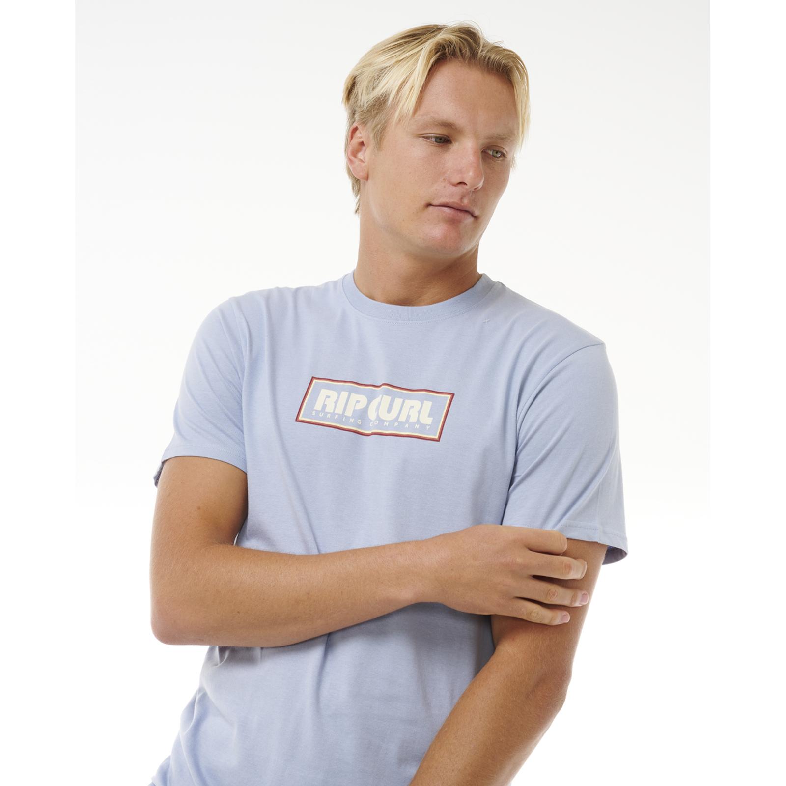 Rip Curl Mens Big Mumma Icon Short Sleeve Crew Neck T-Shirt Top Tee - Picture 6 of 9