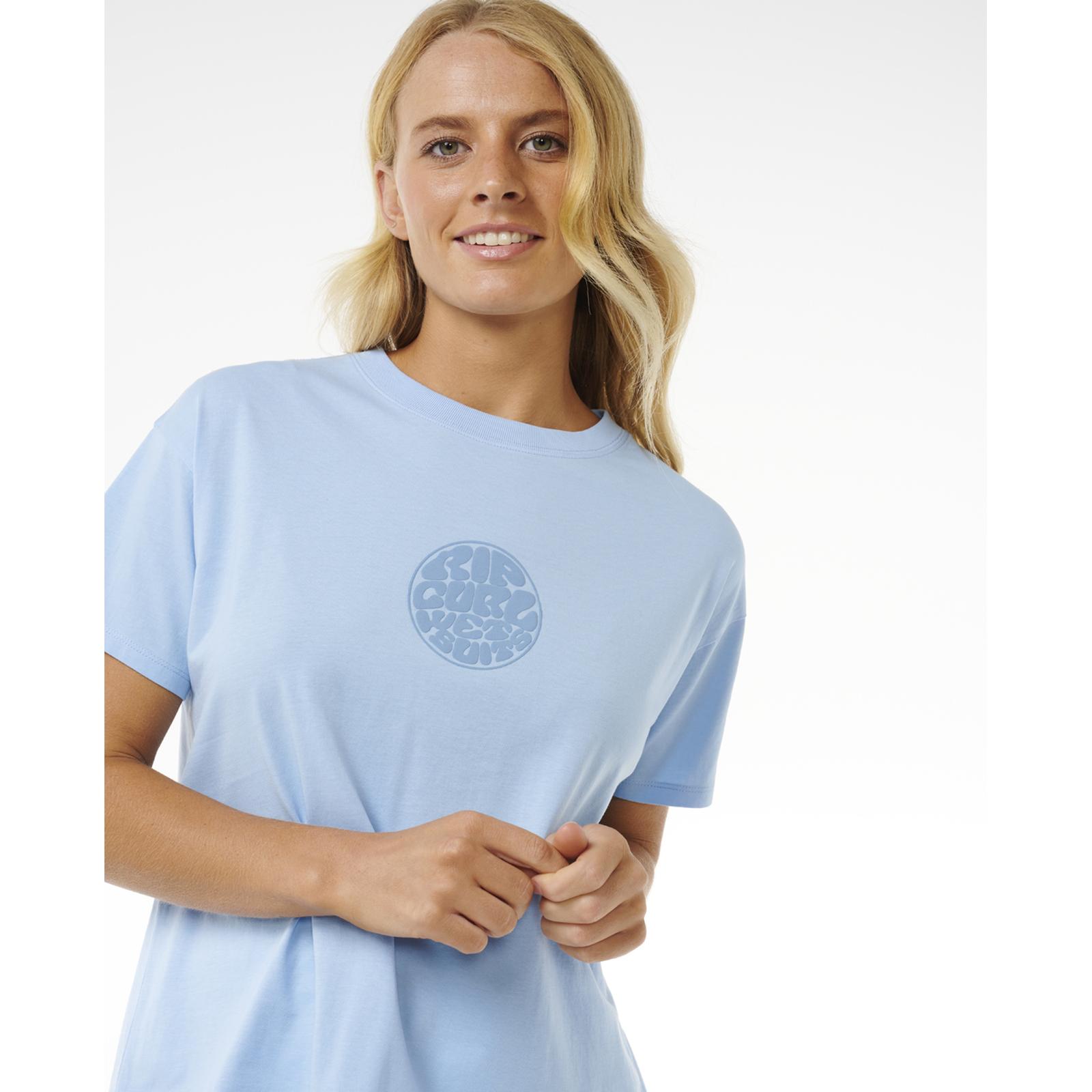 Rip Curl Womens Icons Of Surf Relaxed Fit Short Sleeve T-Shirt Top Tee - Picture 2 of 15