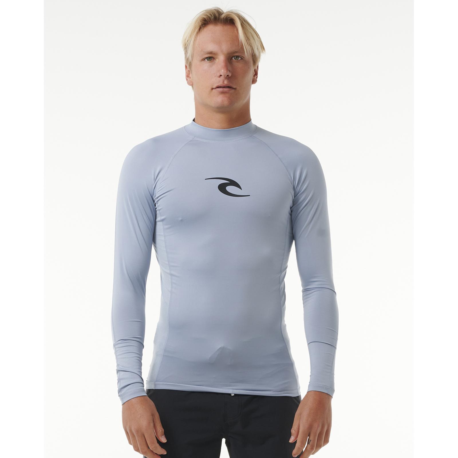 Rip Curl Herren Wellen UPF 50 Perf Langarm Schwimmen Surfen T-Shirt Ausschlag Weste Oberteil - Bild 38 von 61