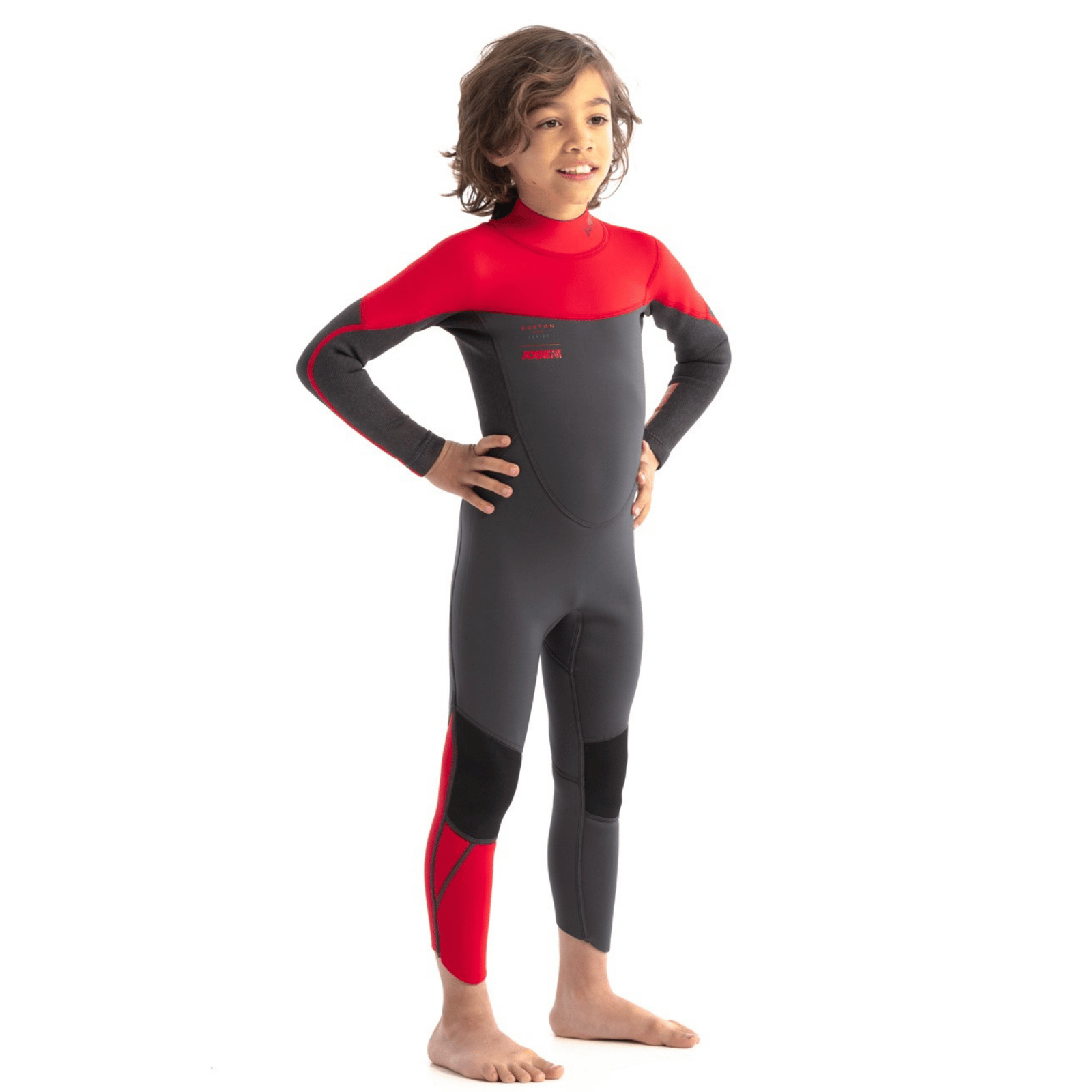 Jobe Kids Boston 3/2mm Back Zip Surf Surfing Swim Full Length Wetsuit - Picture 14 of 23