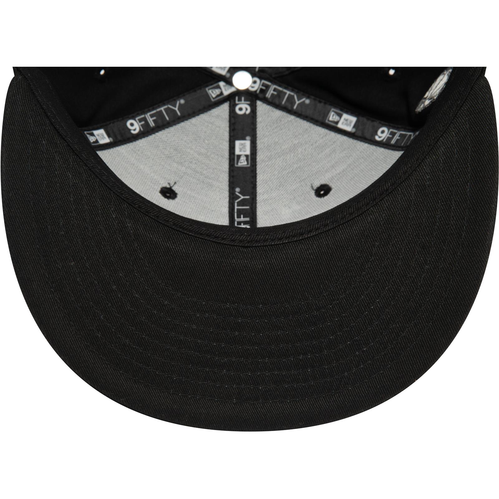New Era Herren 9FIFTY LA Lakers Snapback Mütze verstellbar Baseball Cap - Schwarz - Bild 4 von 11