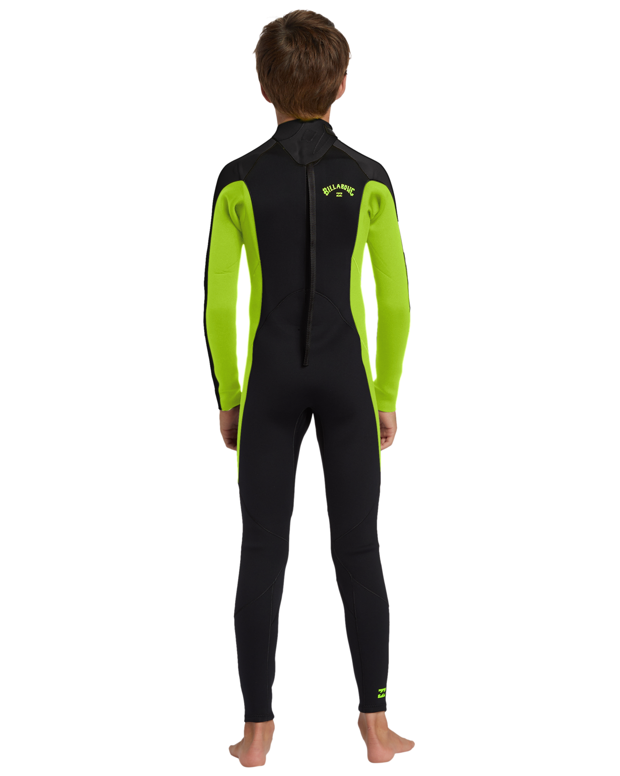 Billabong Kids 3/2mm Foil Back Zip Long Sleeve Full Length Wetsuit - Picture 10 of 13