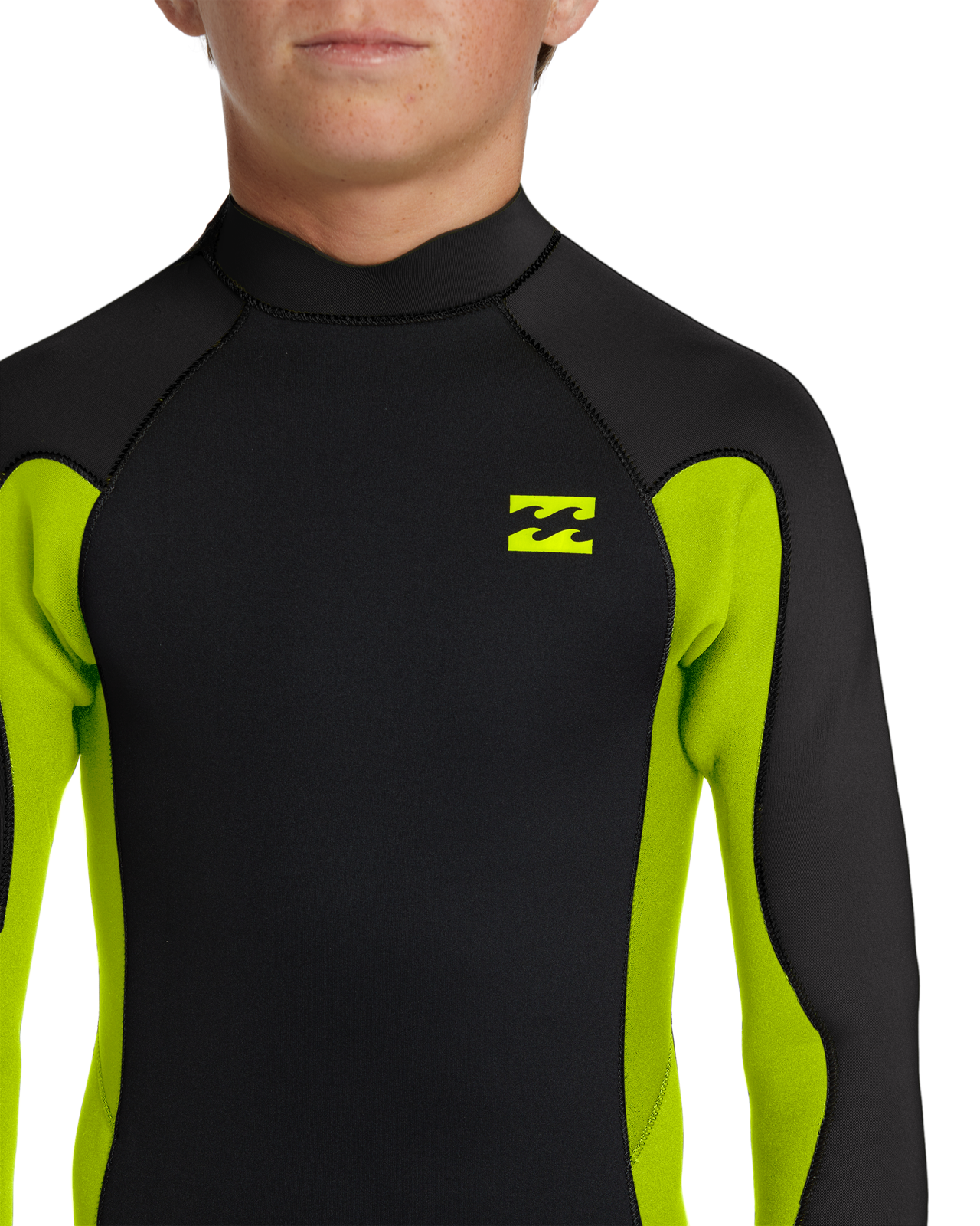 Billabong Kids 3/2mm Foil Back Zip Long Sleeve Full Length Wetsuit - Picture 12 of 13