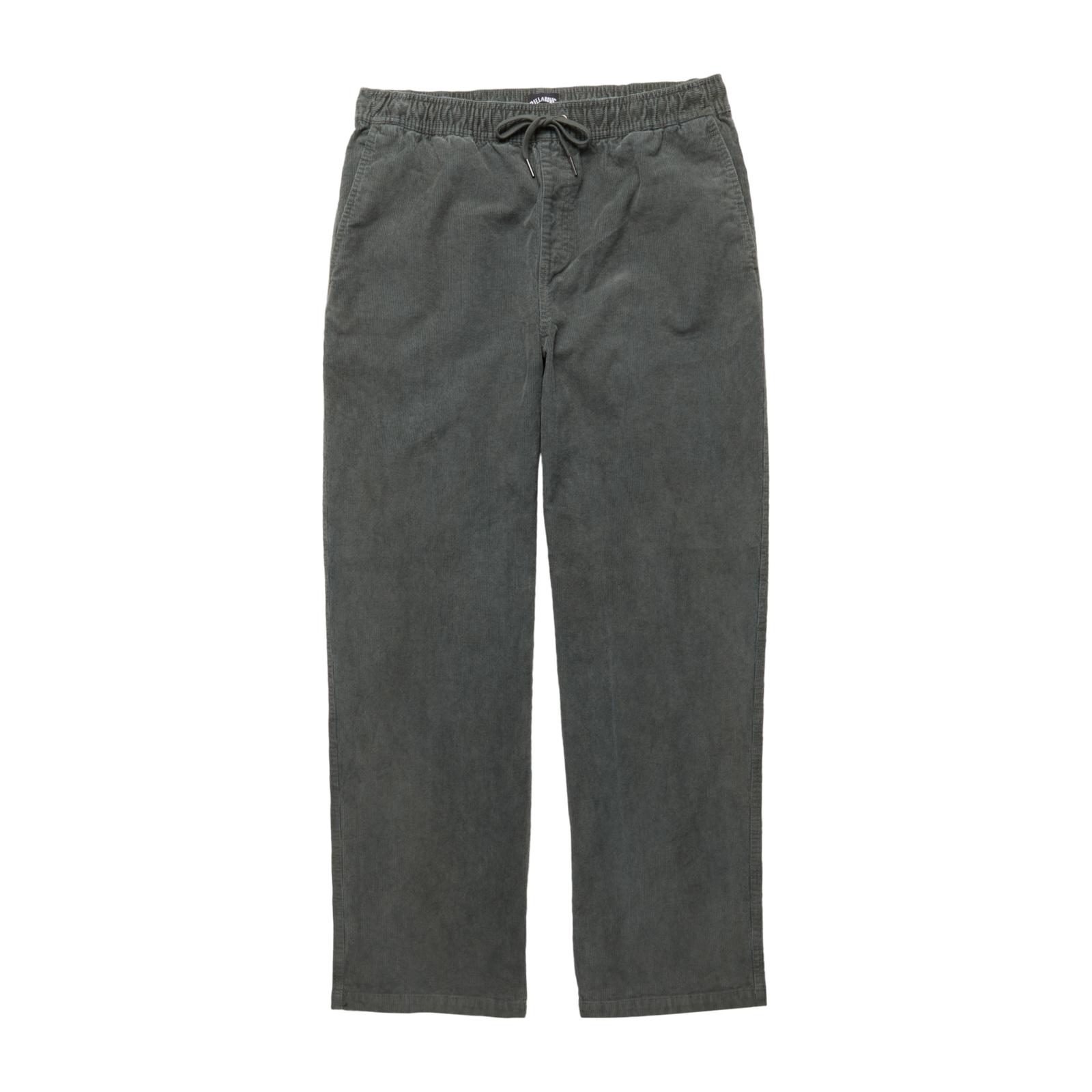 Billabong Mens Larry Elastic Waist Corduroy Pants Trousers Bottoms Relaxed Fit - Picture 5 of 5