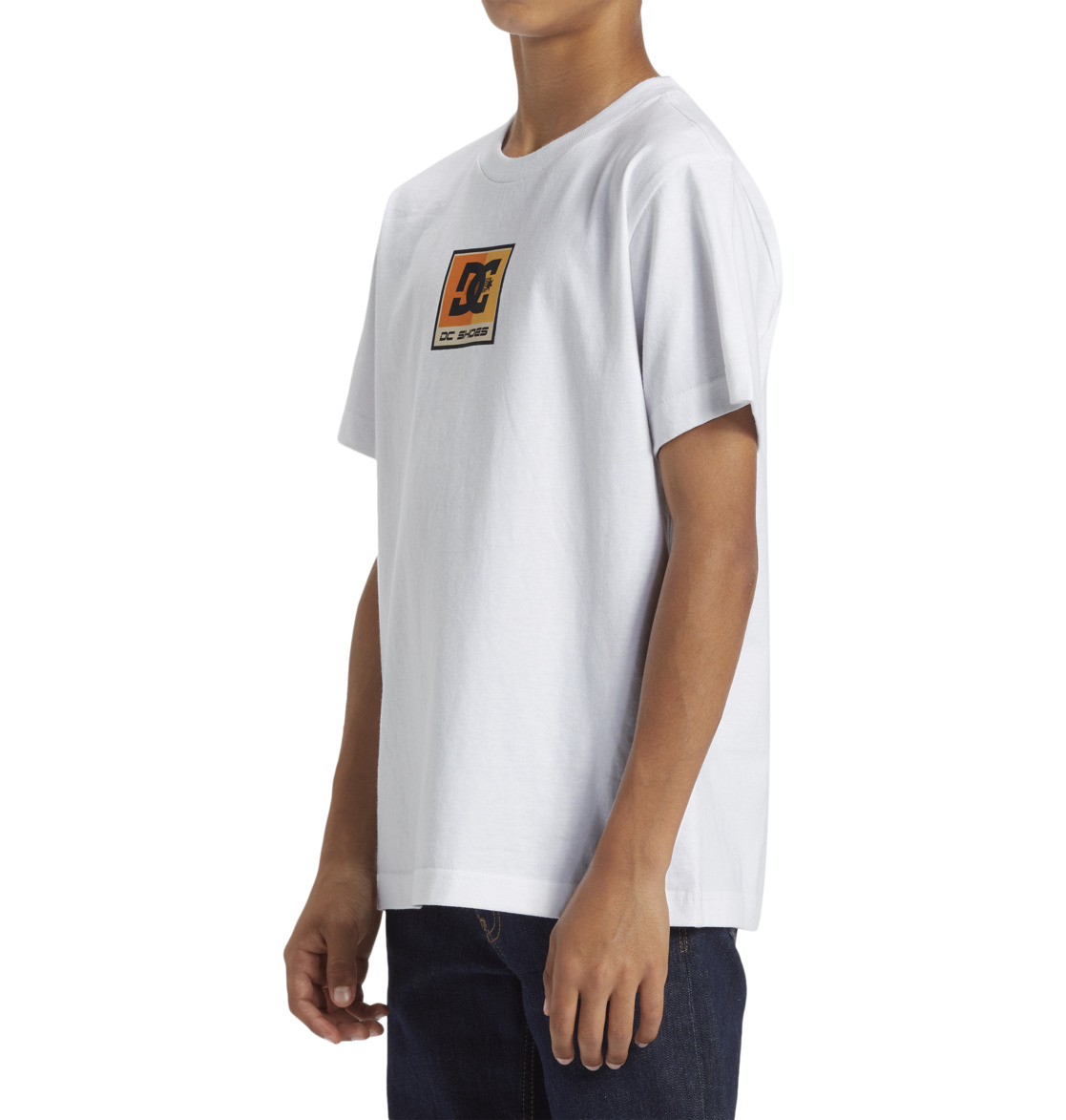 DC Shoes Kids Racer Short Sleeve Crew Neck Cotton Top Graphic Tee T-Shirt - Picture 7 of 19