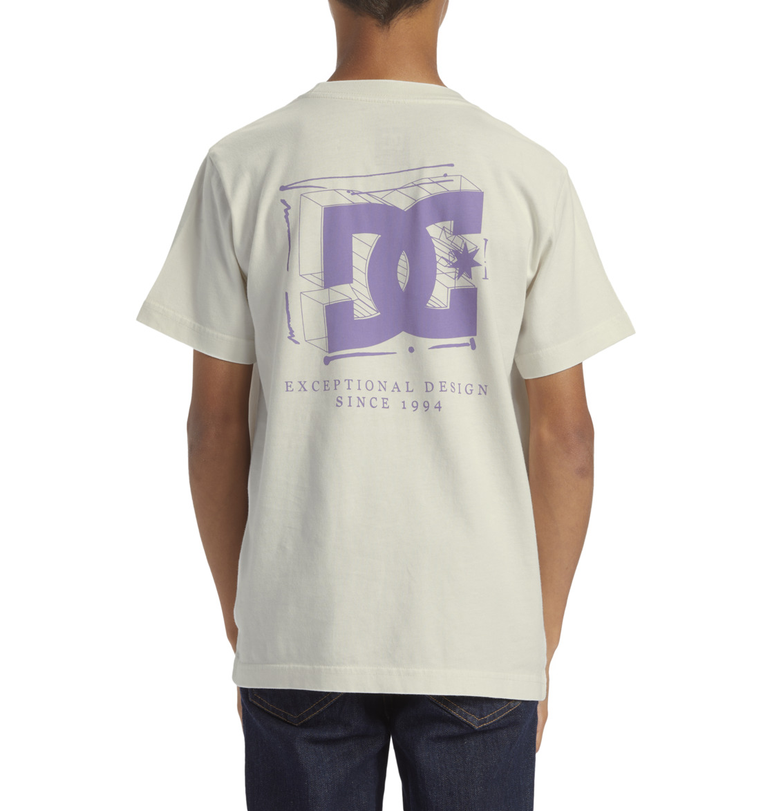 DC Shoes Kids Mid Century Short Sleeve Crew Neck Cotton Top Graphic Tee T-Shirt - Picture 8 of 13