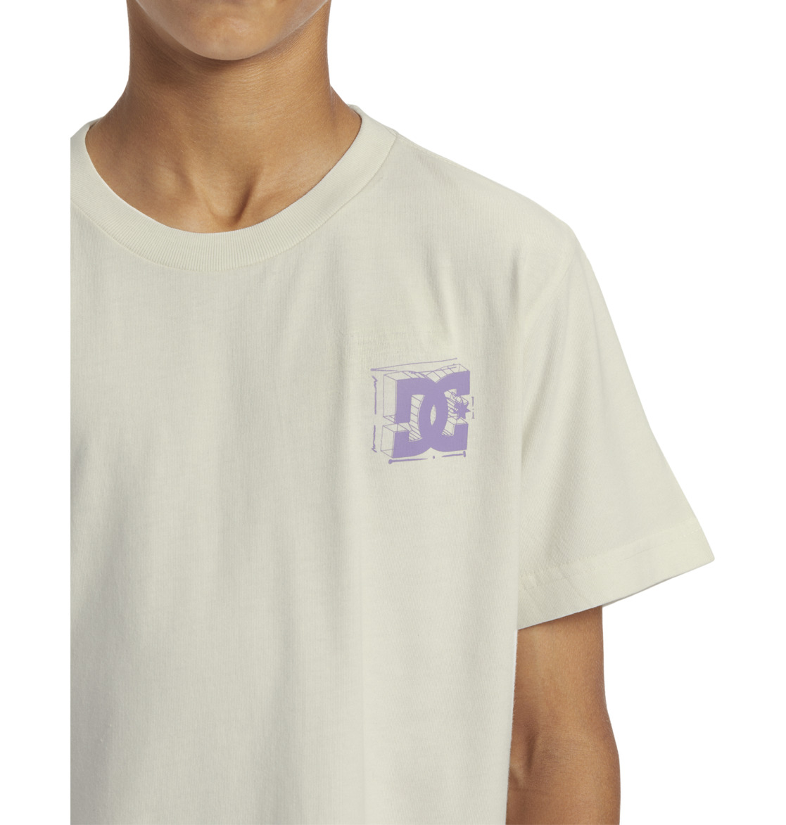 DC Shoes Kids Mid Century Short Sleeve Crew Neck Cotton Top Graphic Tee T-Shirt - Picture 9 of 13