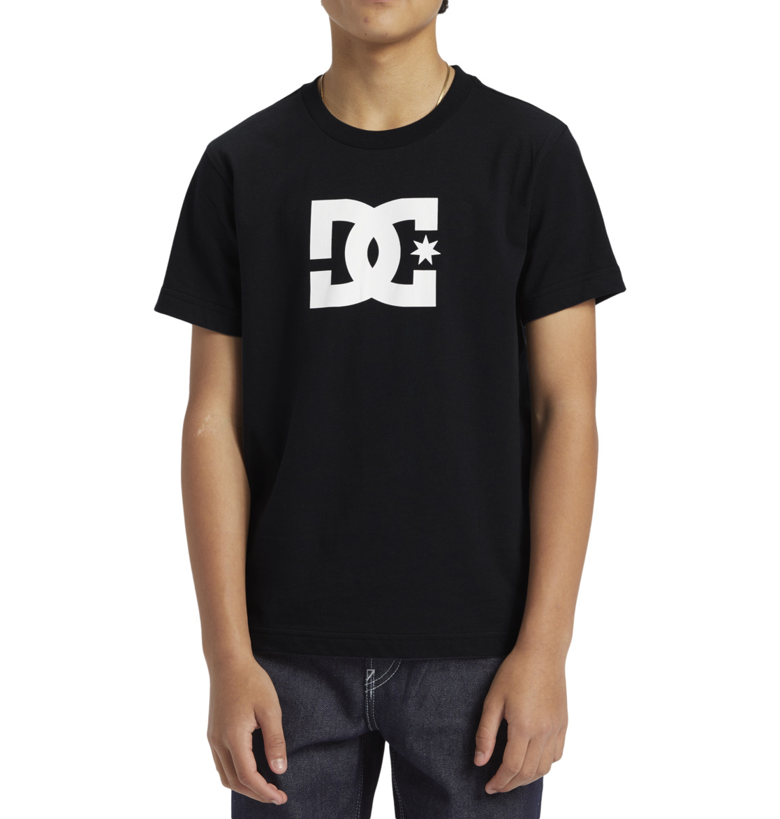 DC Shoes Kids DC Star Short Sleeve Crew Neck Cotton Top Graphic Tee T-Shirt - Picture 8 of 13