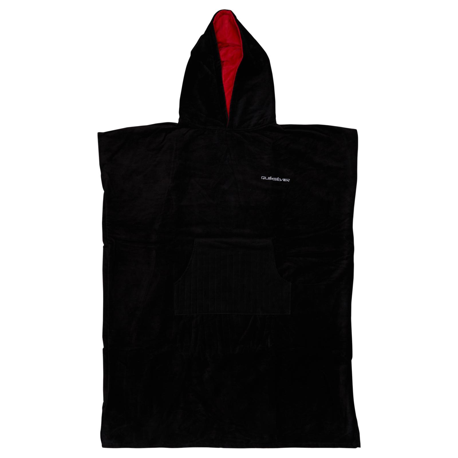 Quiksilver Mens Hooded Beach Surfing Hoodie Towel Surf Poncho - One Size - Picture 10 of 13