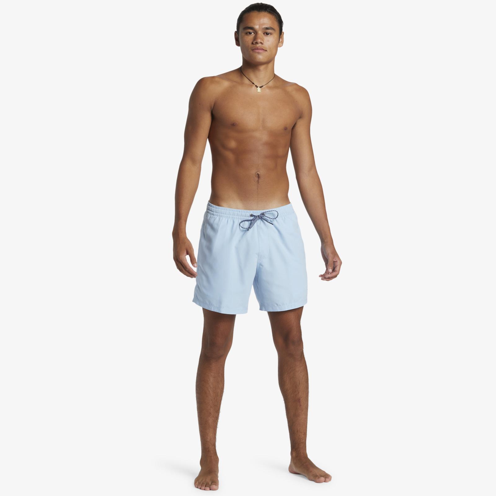 Pantalones Cortos de Natación Quiksilver Para Hombres Todos los Días 15" Cintura Elástica - Imagen 4 de 35