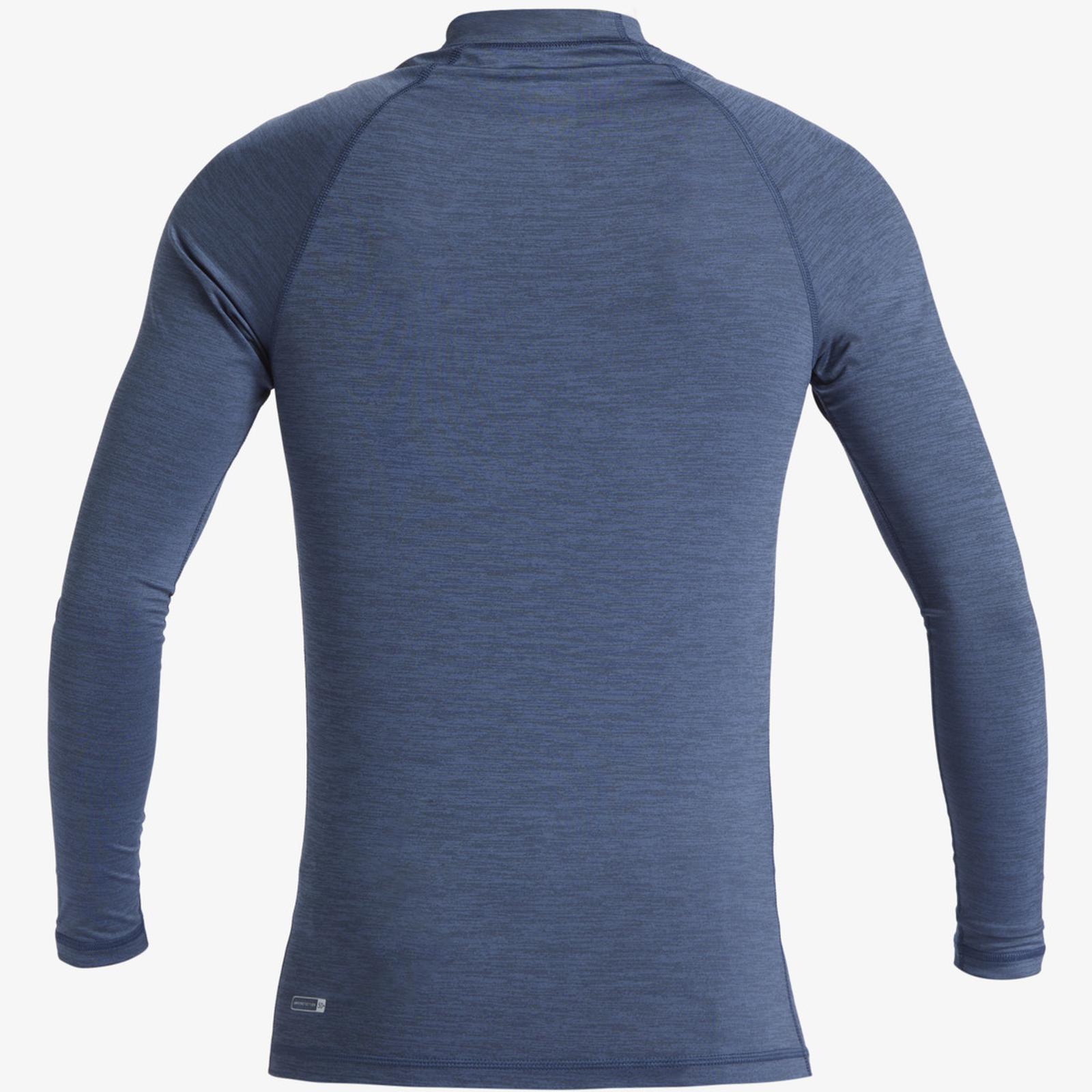 Quiksilver Mens Everyday Long Sleeve Beach Surf Pool UPF50 Rashguard - Picture 21 of 26