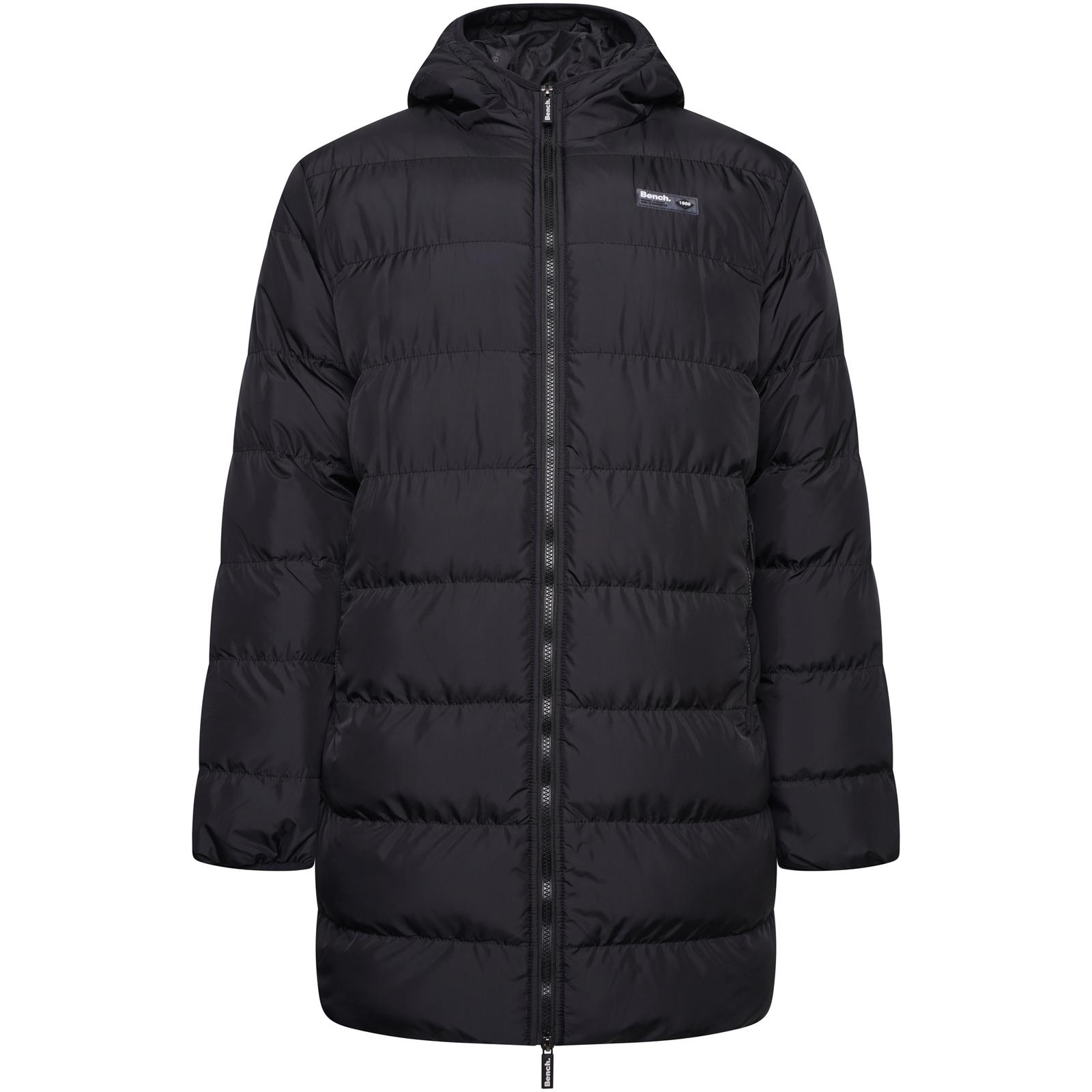 Winter Coats Bench Long Puffer Coat Navy Evolve Padded Bench