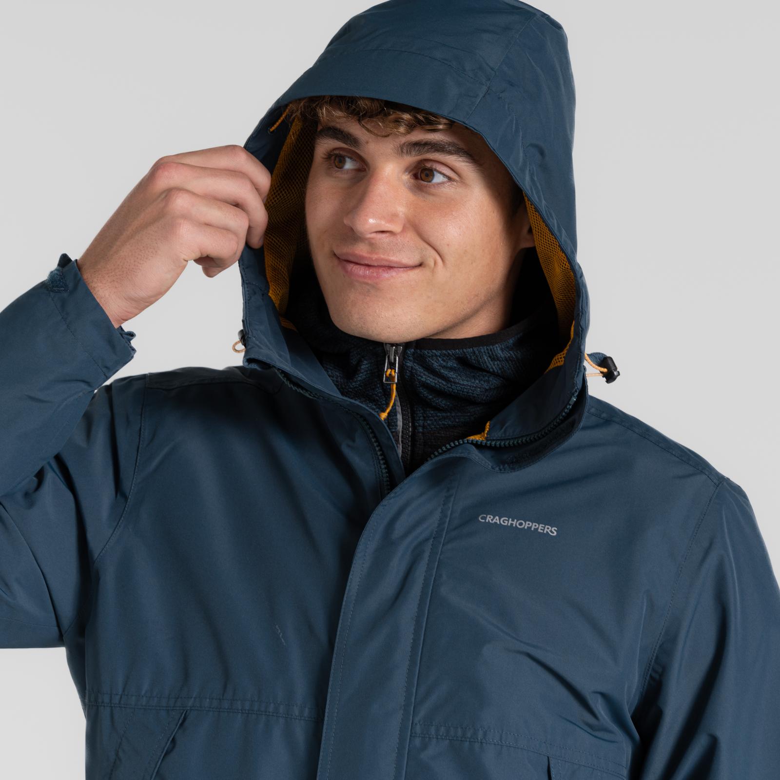 Craghoppers Mens Ossus Waterproof Outdoor Walking Hiking Jacket Coat - Picture 6 of 13