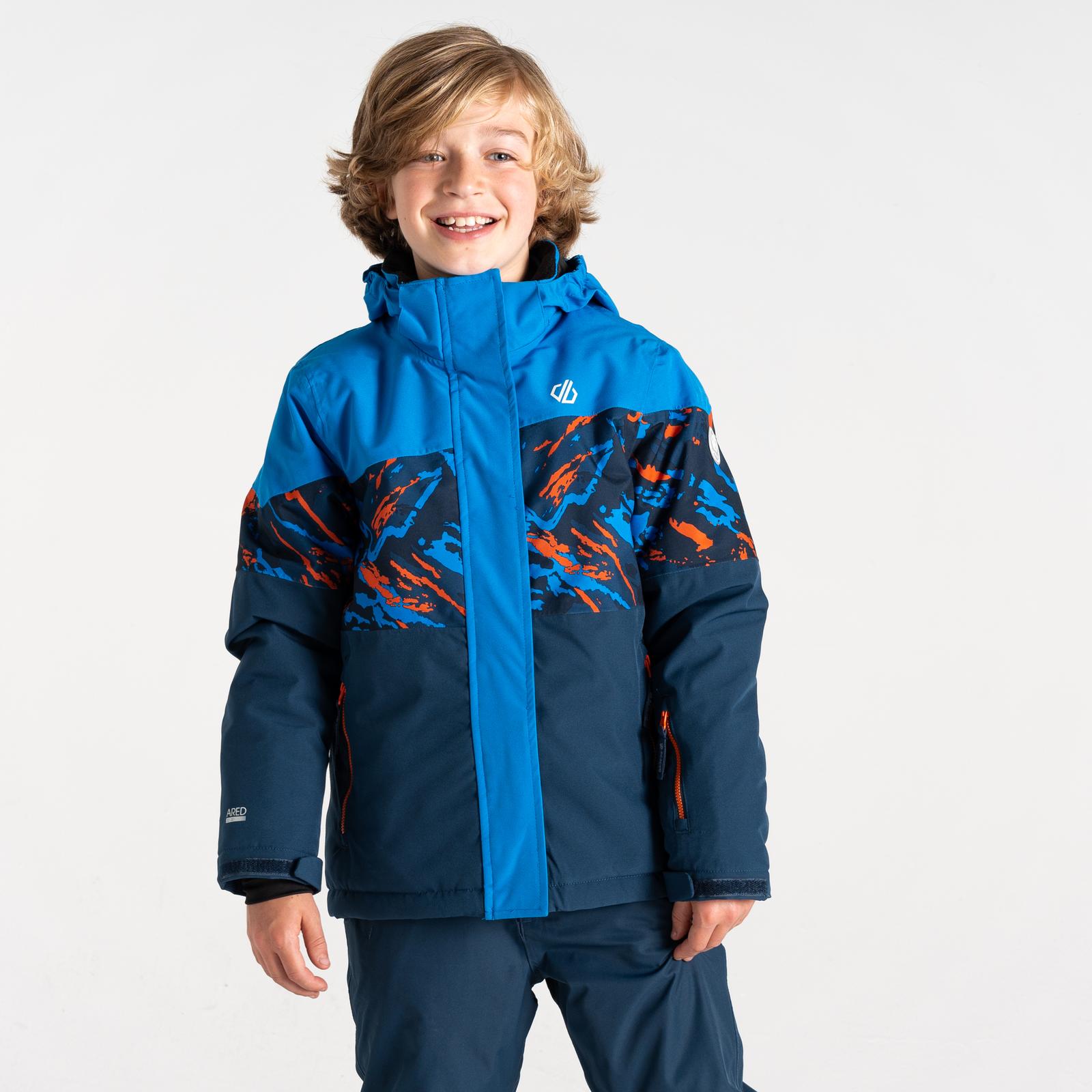 Dare 2b Kids Humour III Hooded Waterproof Ski Skiing Jacket Coat - Picture 2 of 10