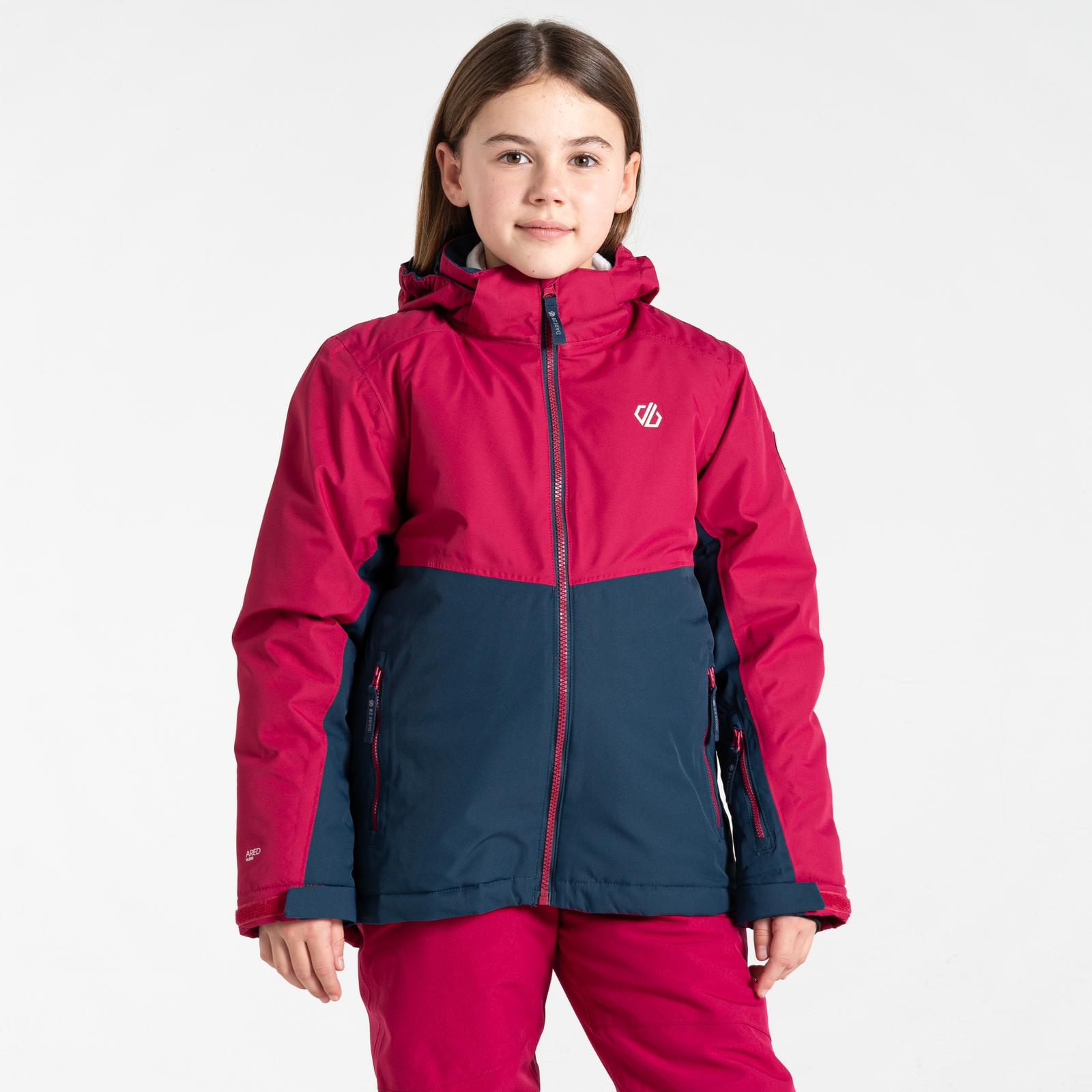 Dare 2b Kids Impose IV Hooded Waterproof Warm Winter Ski Skiing Jacket Coat - Picture 2 of 50