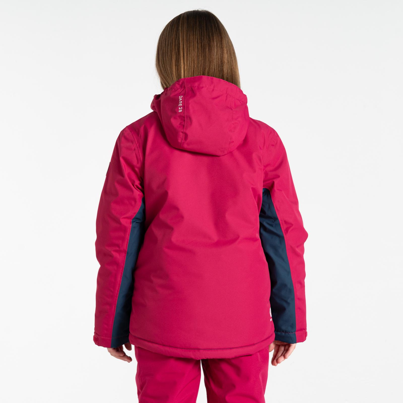 Dare 2b Kids Impose IV Hooded Waterproof Warm Winter Ski Skiing Jacket Coat - Picture 4 of 50