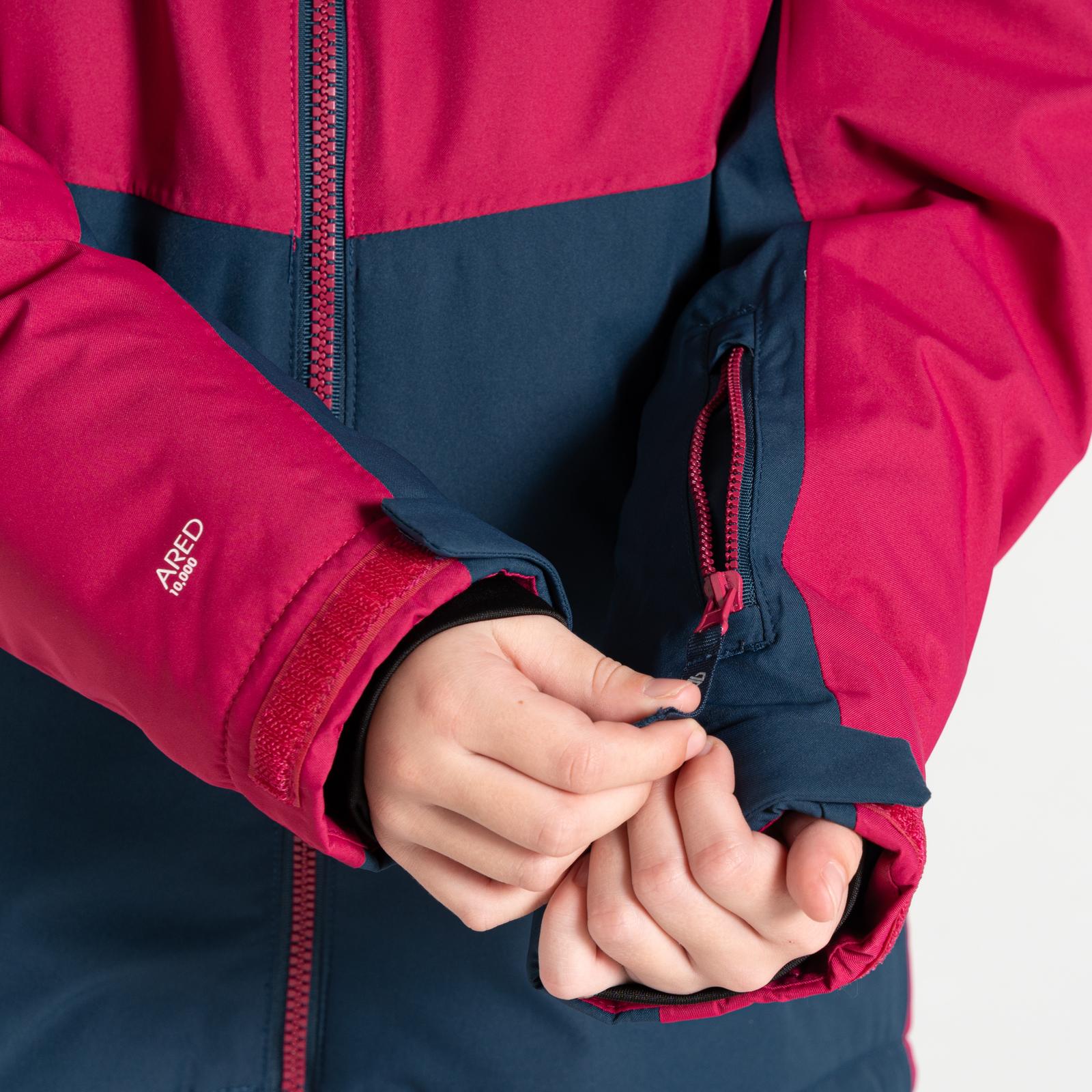 Dare 2b Kids Impose IV Hooded Waterproof Warm Winter Ski Skiing Jacket Coat - Picture 5 of 50