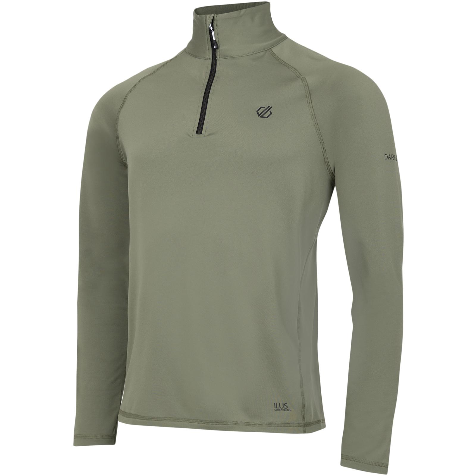 Pullover polar Dare 2b para hombre Fuse Up II ligero capa media media cremallera - negro - Imagen 9 de 10