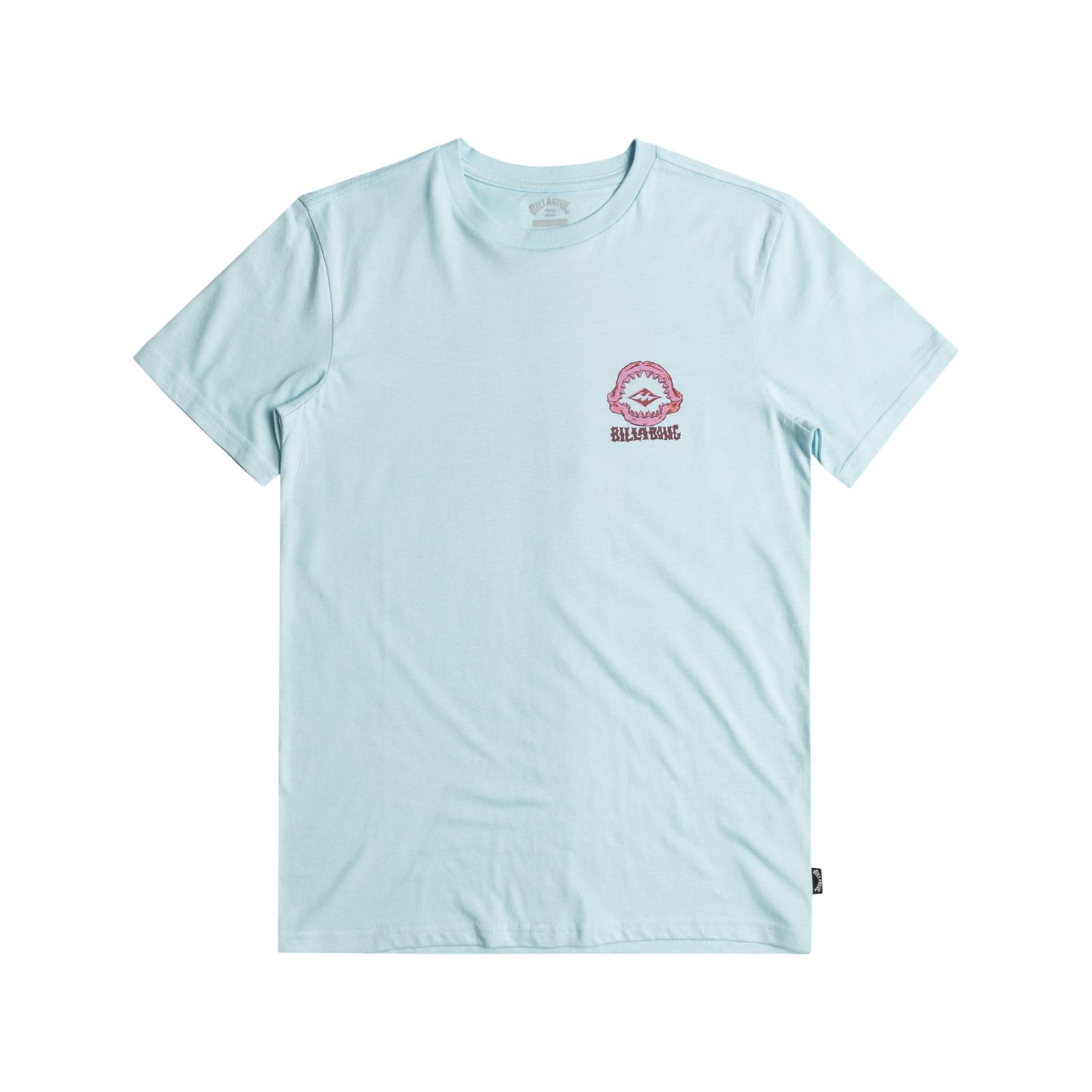 Billabong Kids Sharky Short Sleeve Crew Neck Cotton T-Shirt Top Tee - Picture 2 of 3