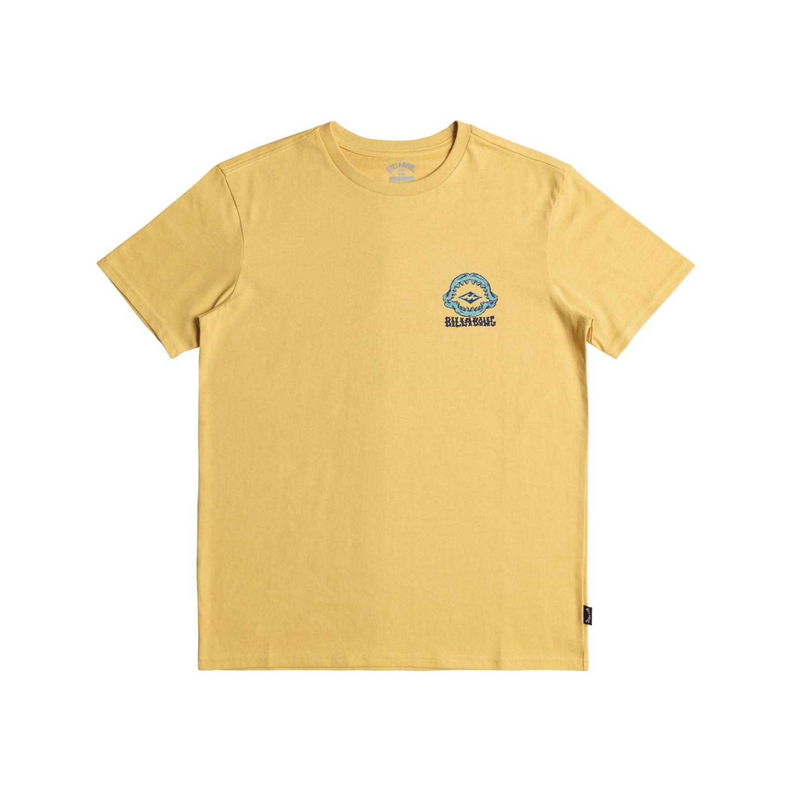 Billabong Kids Sharky Short Sleeve Crew Neck Cotton T-Shirt Top Tee - Picture 3 of 3