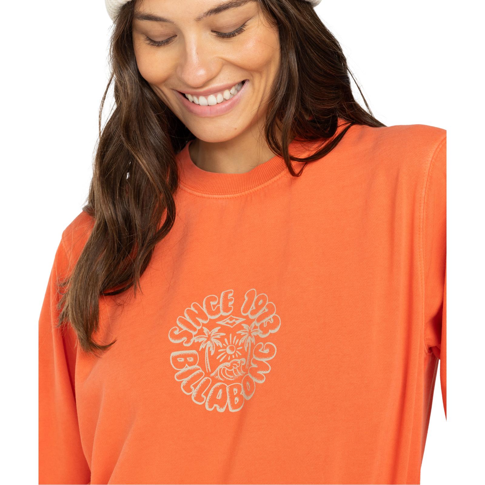 Billabong Womens From Paradise Pullover Sweatshirt - Picture 7 of 10