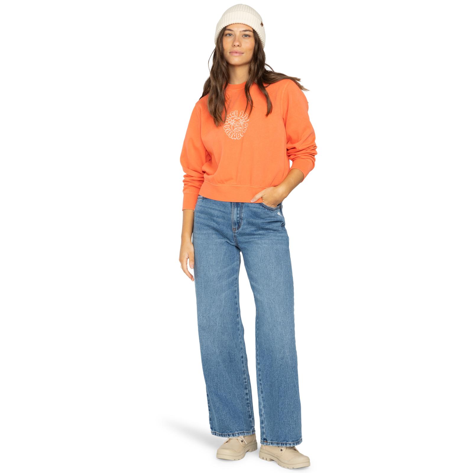 Billabong Womens From Paradise Pullover Sweatshirt - Picture 9 of 10