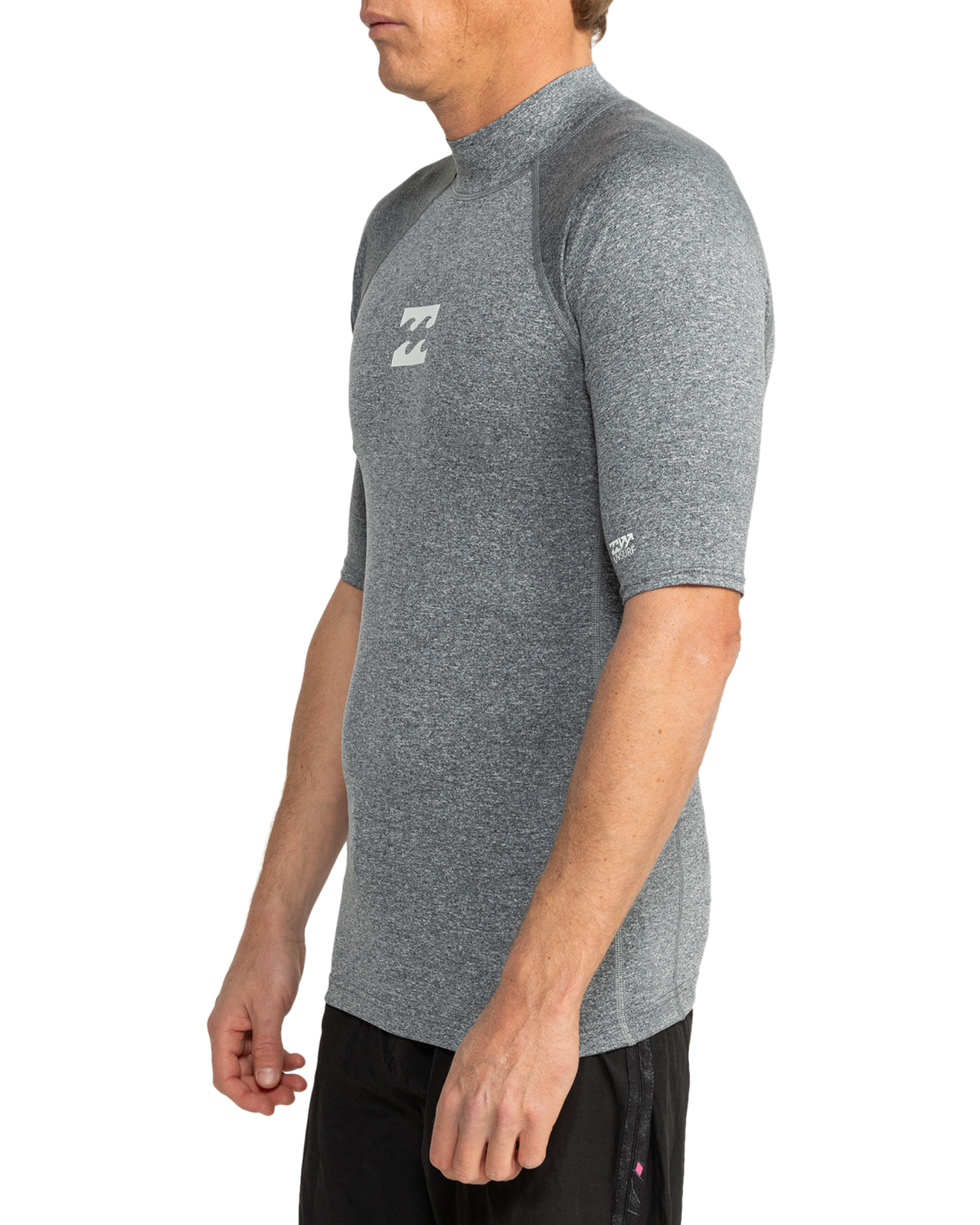Billabong Mens Waves All Day Short Sleeve Surf Surfing Swim Swimming Rash Vest - Picture 21 of 29