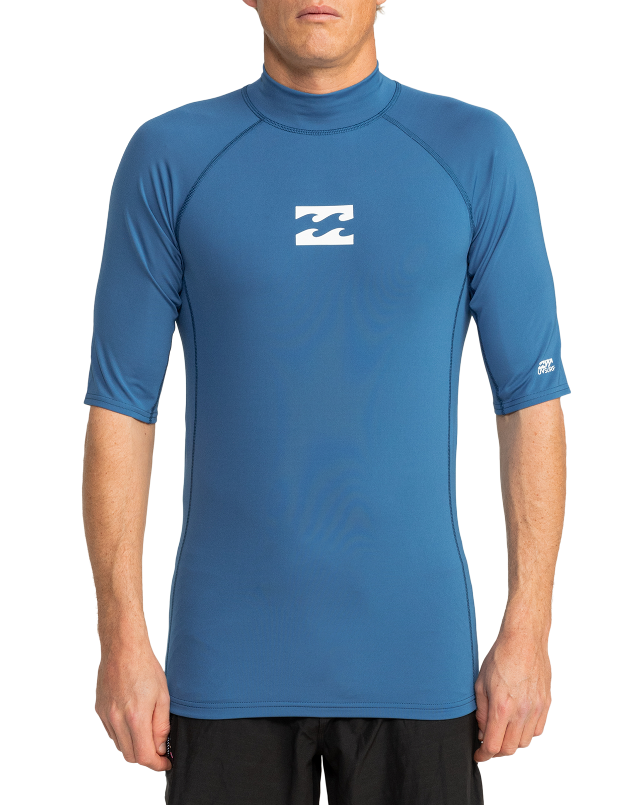Billabong Mens Waves All Day Short Sleeve Surf Surfing Swim Swimming Rash Vest - Picture 11 of 29