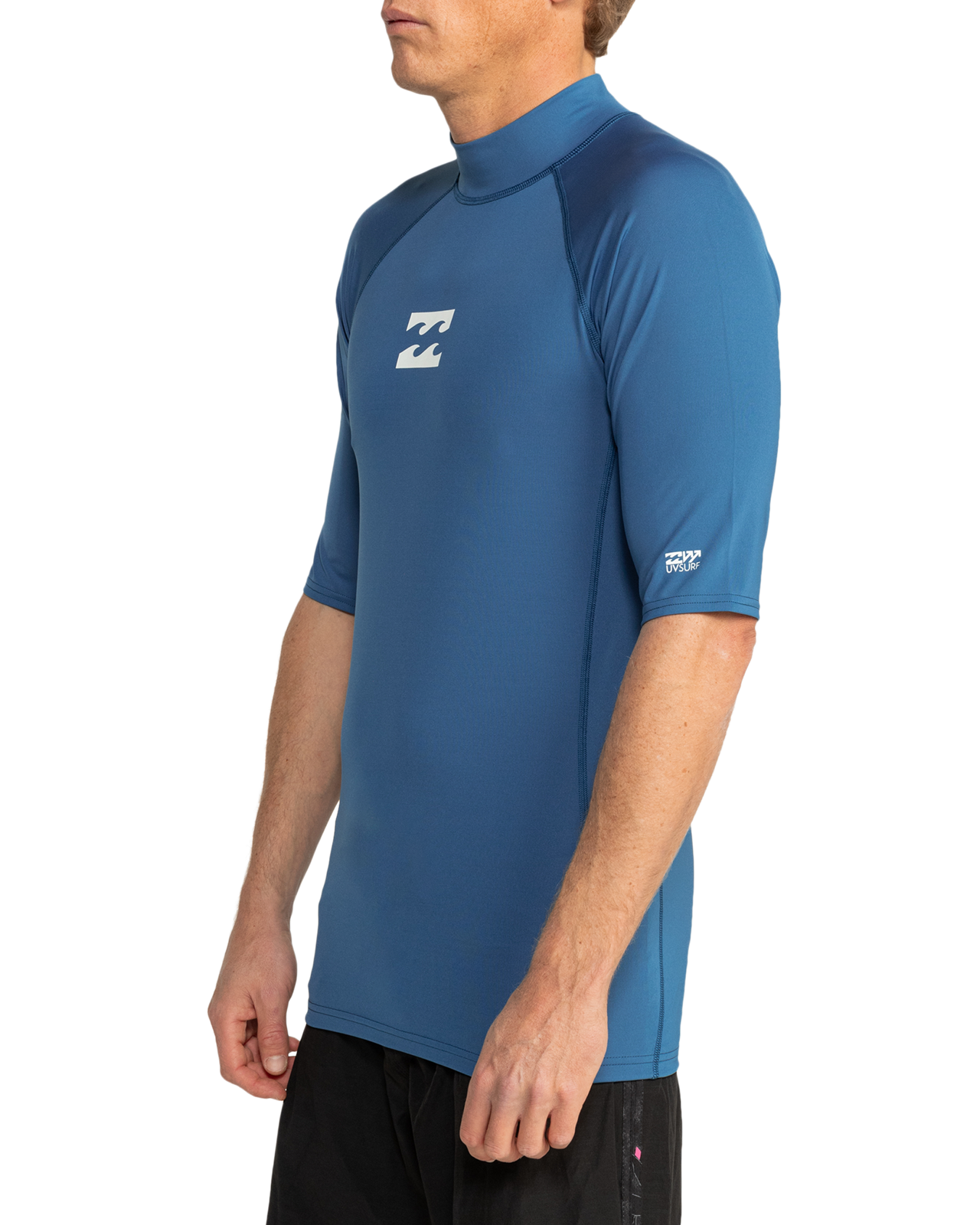 Billabong Mens Waves All Day Short Sleeve Surf Surfing Swim Swimming Rash Vest - Picture 12 of 29