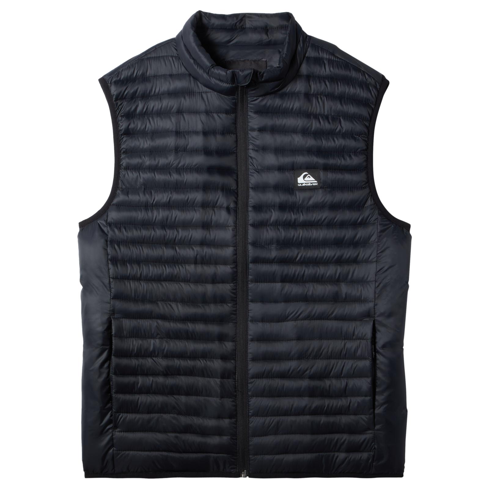 Quiksilver Hombres Chaqueta Aislada Escamosa Sin Mangas Calentador de Cuerpo Chaleco Cálido Invierno - Imagen 7 de 36