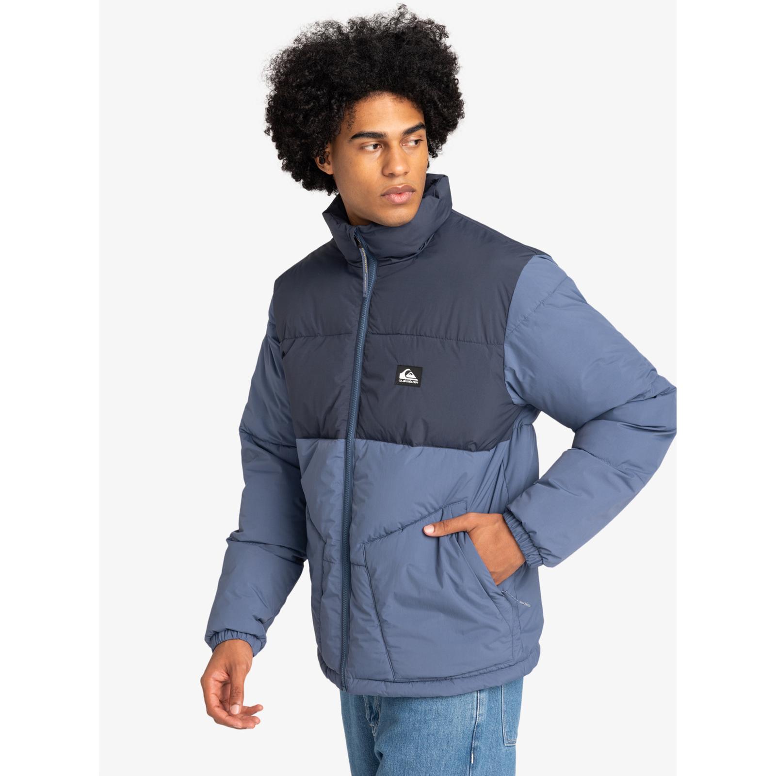 Quiksilver Mens Wild Mountain Water Repellent Puffer Jacket Padded Coat - Picture 3 of 41