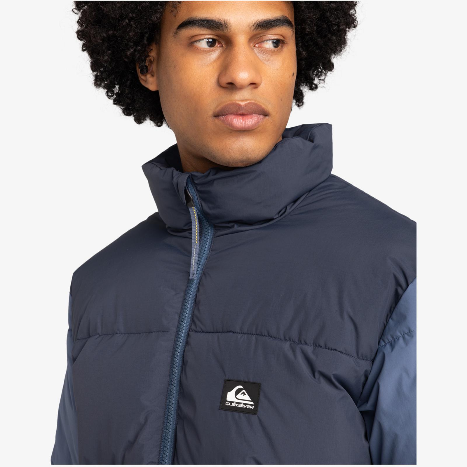 Quiksilver Mens Wild Mountain Water Repellent Puffer Jacket Padded Coat - Picture 4 of 41