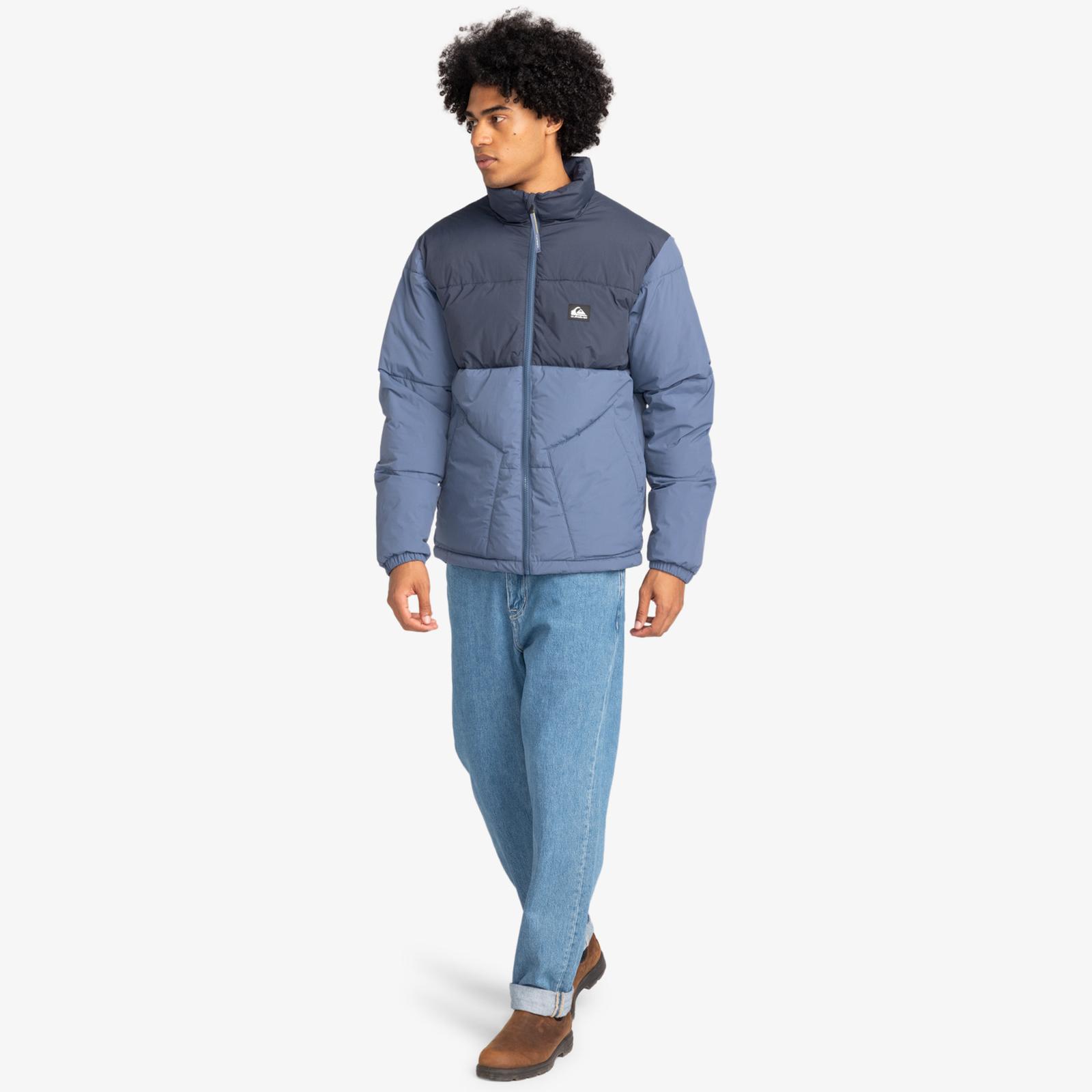 Quiksilver Mens Wild Mountain Water Repellent Puffer Jacket Padded Coat - Picture 7 of 41