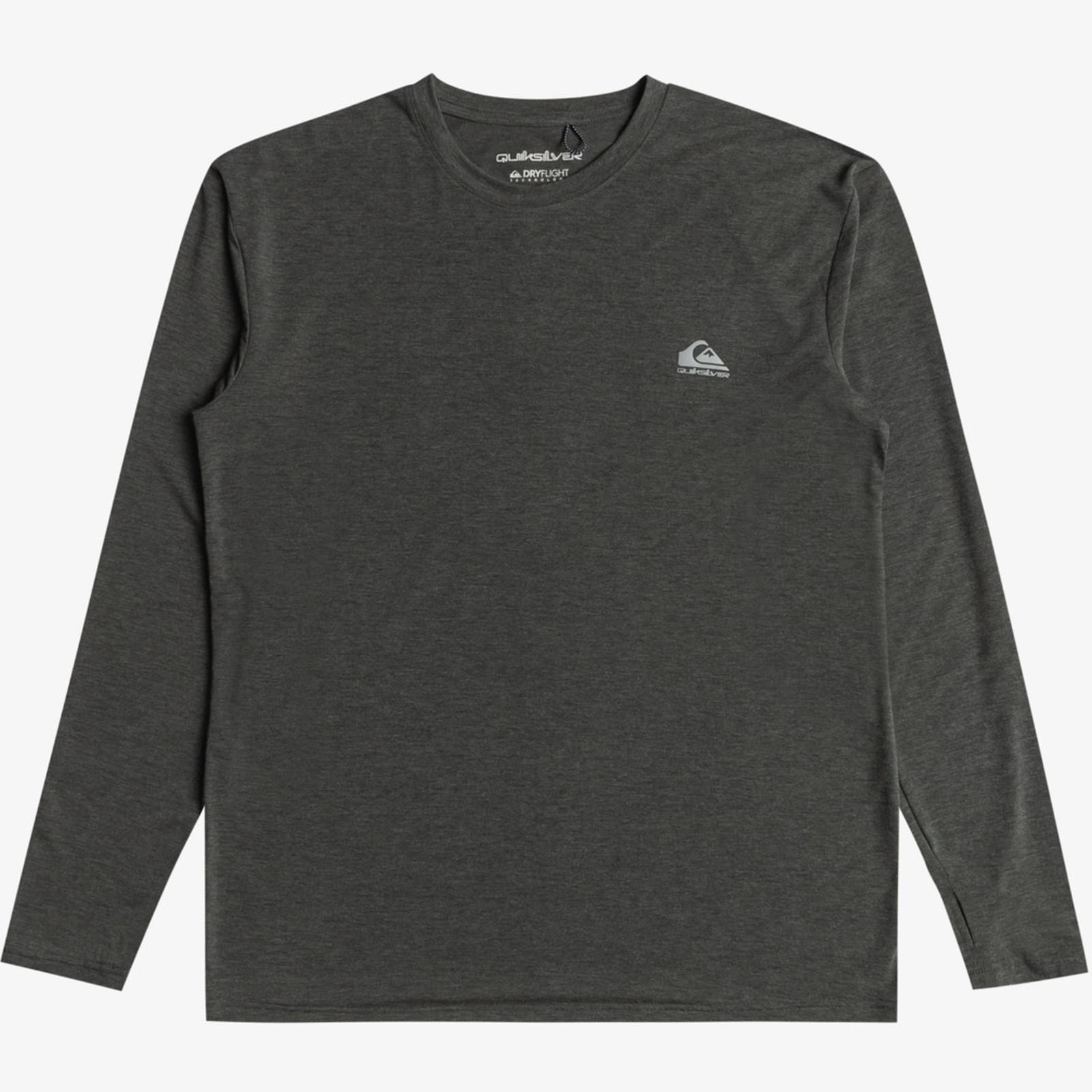 Quiksilver Mens Coastal Run Long Sleeve Crew Neck T-Shirt Top Tee - Picture 10 of 39