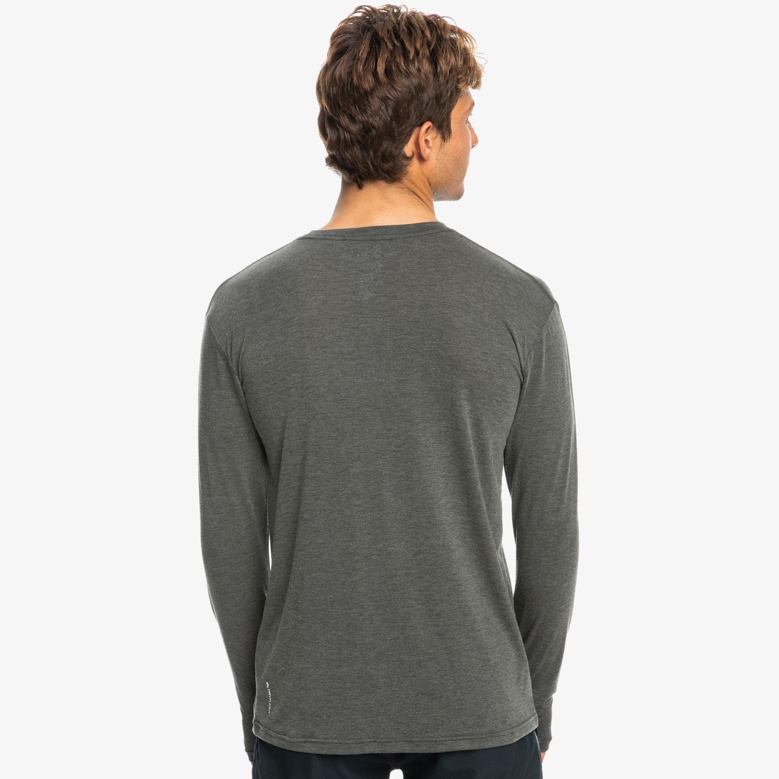 Quiksilver Mens Coastal Run Long Sleeve Crew Neck T-Shirt Top Tee - Picture 8 of 39