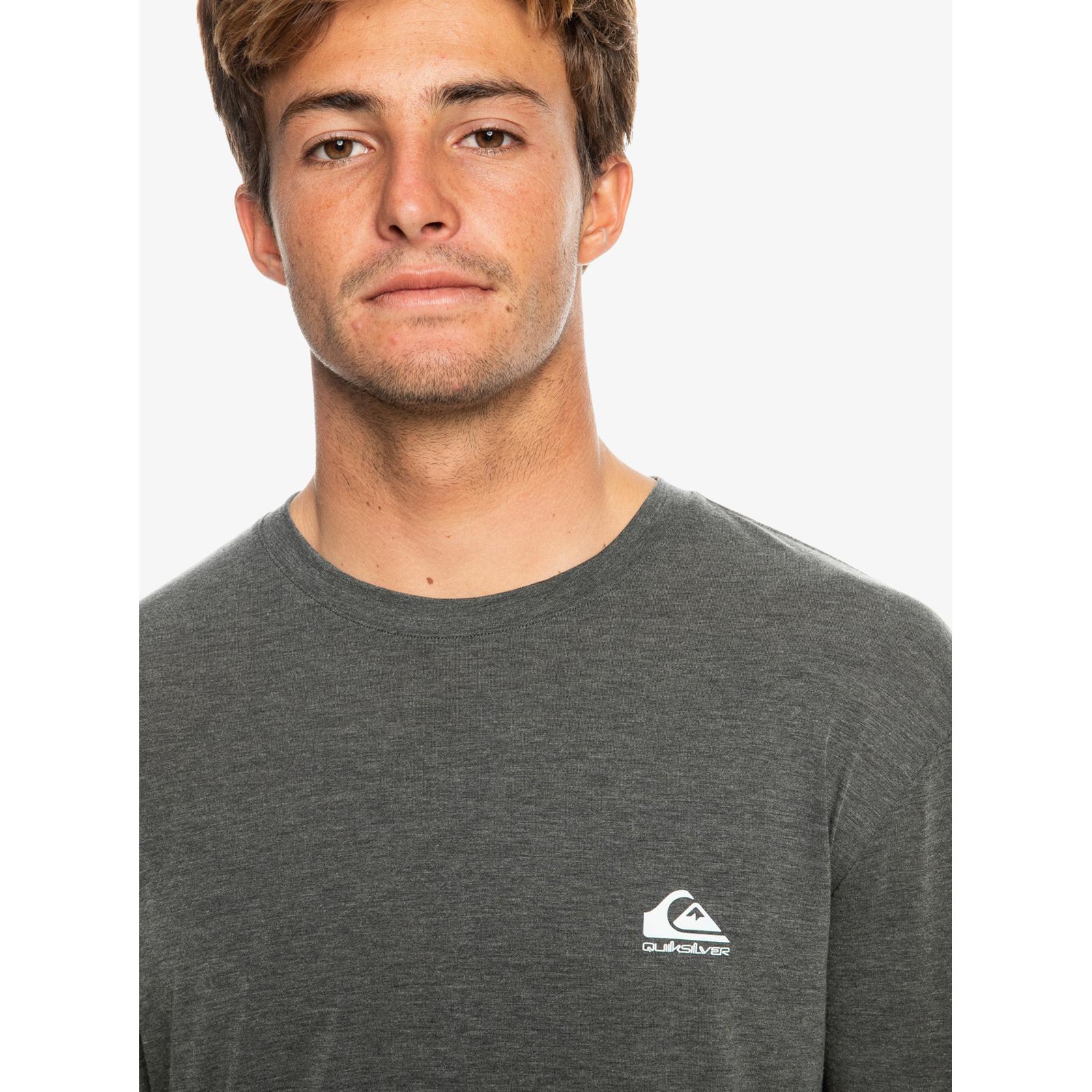 Quiksilver Mens Coastal Run Long Sleeve Crew Neck T-Shirt Top Tee - Picture 9 of 39
