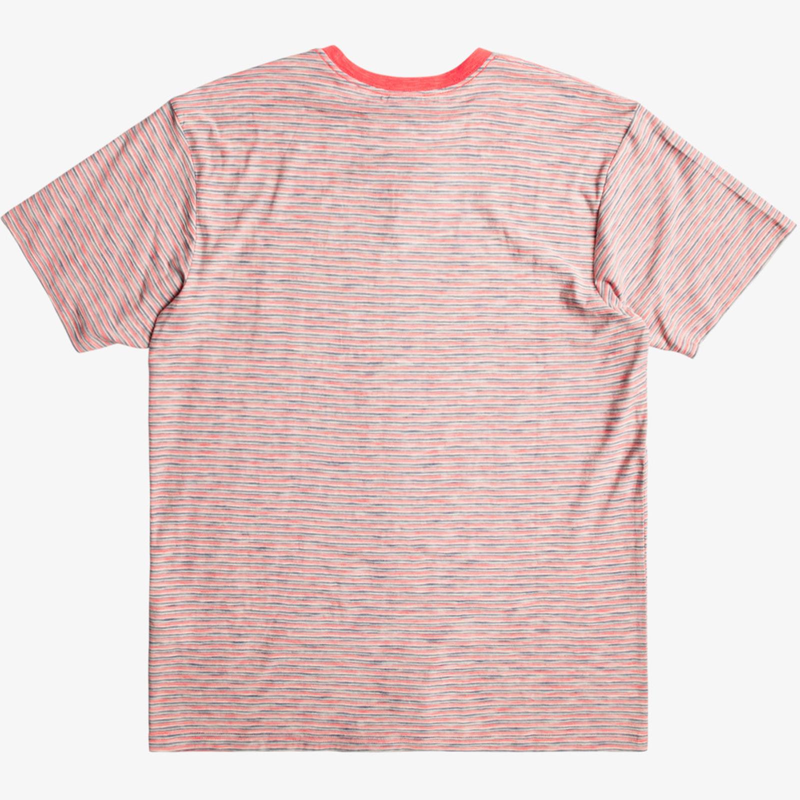 Quiksilver Para Hombres Kentin Manga Corta Bolsillo Camiseta Top Algodón Surf Surf - Imagen 9 de 16