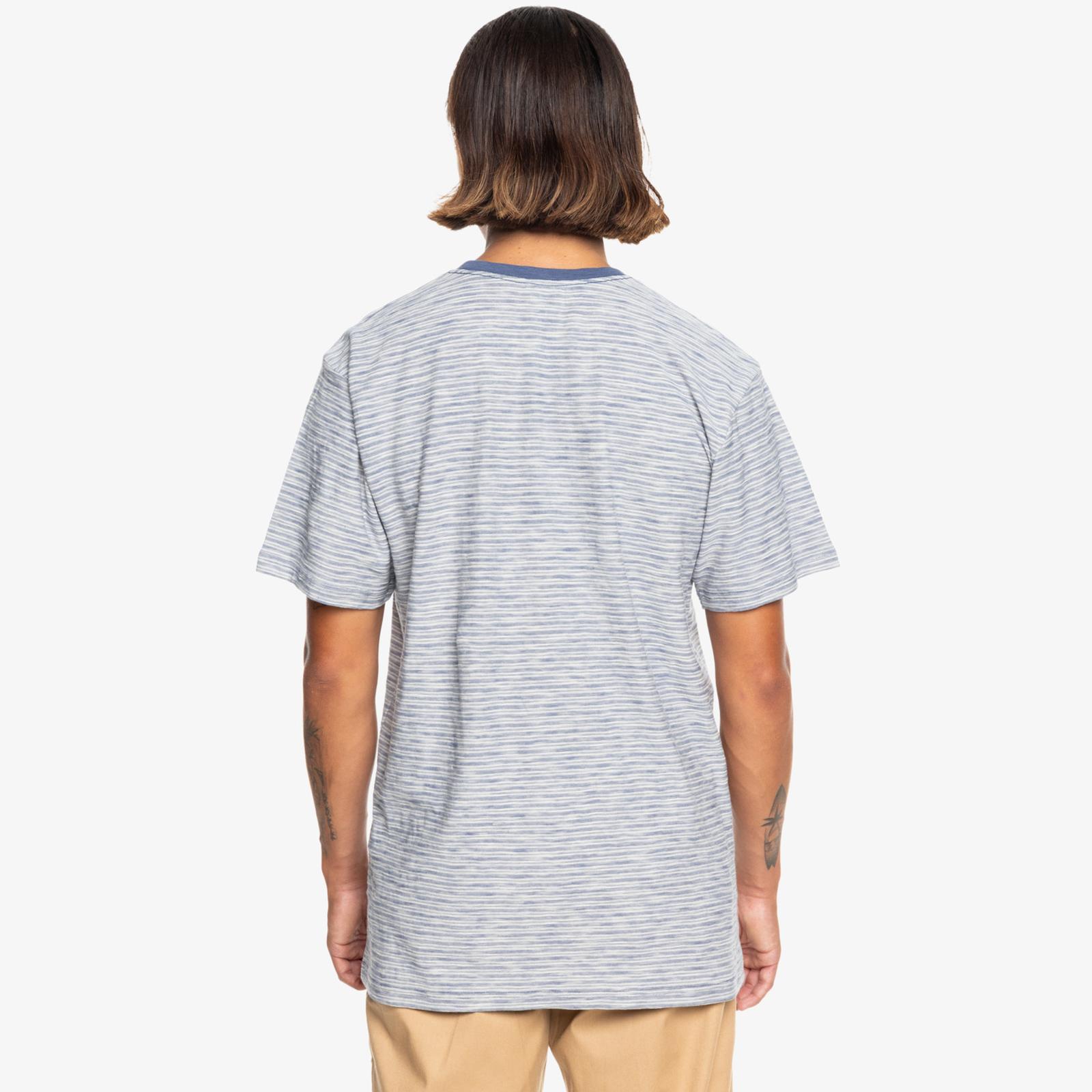 Quiksilver Para Hombres Kentin Manga Corta Bolsillo Camiseta Top Algodón Surf Surf - Imagen 11 de 16