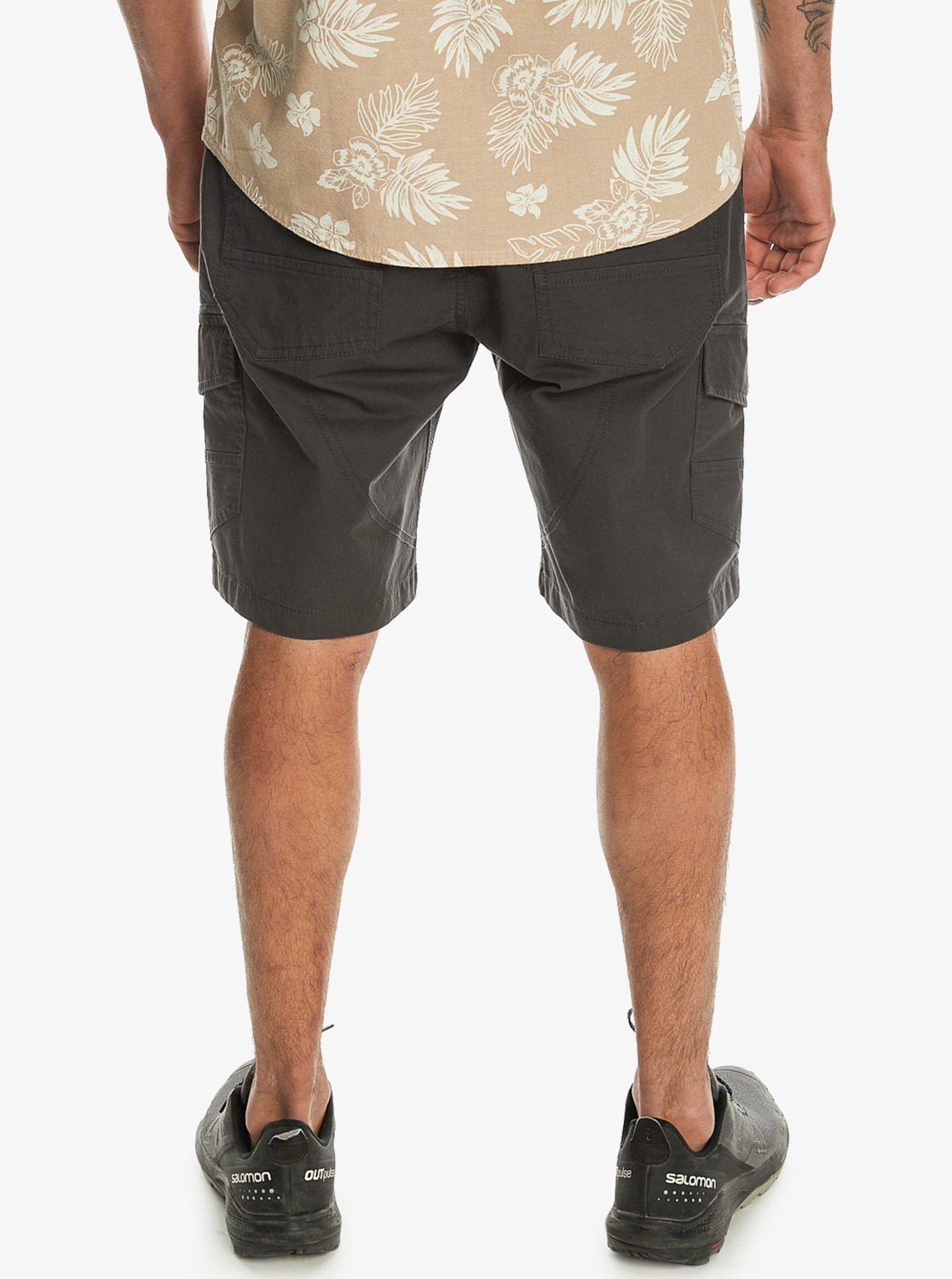 Quiksilver Mens MW Cargo Short Casual Outdoor Multi Pockets Shorts - Picture 8 of 11