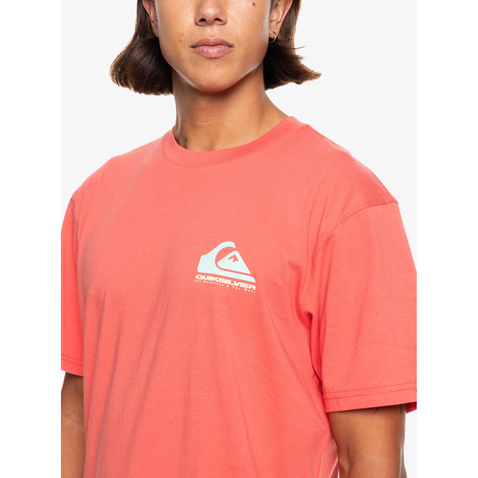 Quiksilver Mens Eye On Horizon Short Sleeve Cotton T-Shirt Top Tee Crew Neck - Picture 5 of 14
