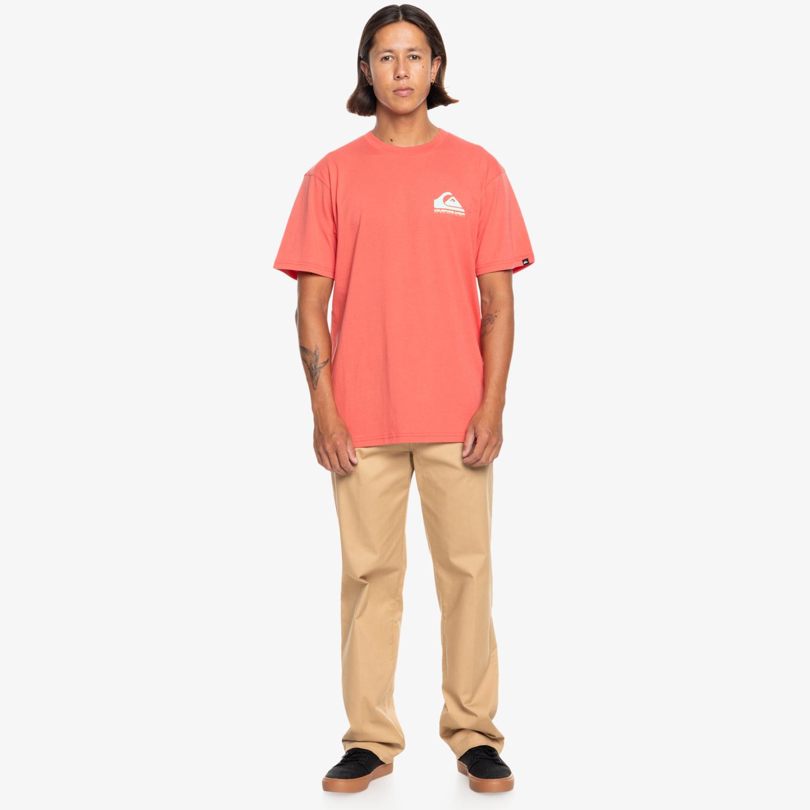 Quiksilver Mens Eye On Horizon Short Sleeve Cotton T-Shirt Top Tee Crew Neck - Picture 6 of 14