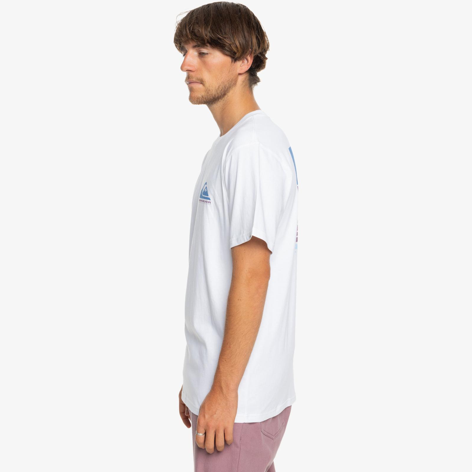 Quiksilver Mens Eye On Horizon Short Sleeve Cotton T-Shirt Top Tee Crew Neck - Picture 10 of 14