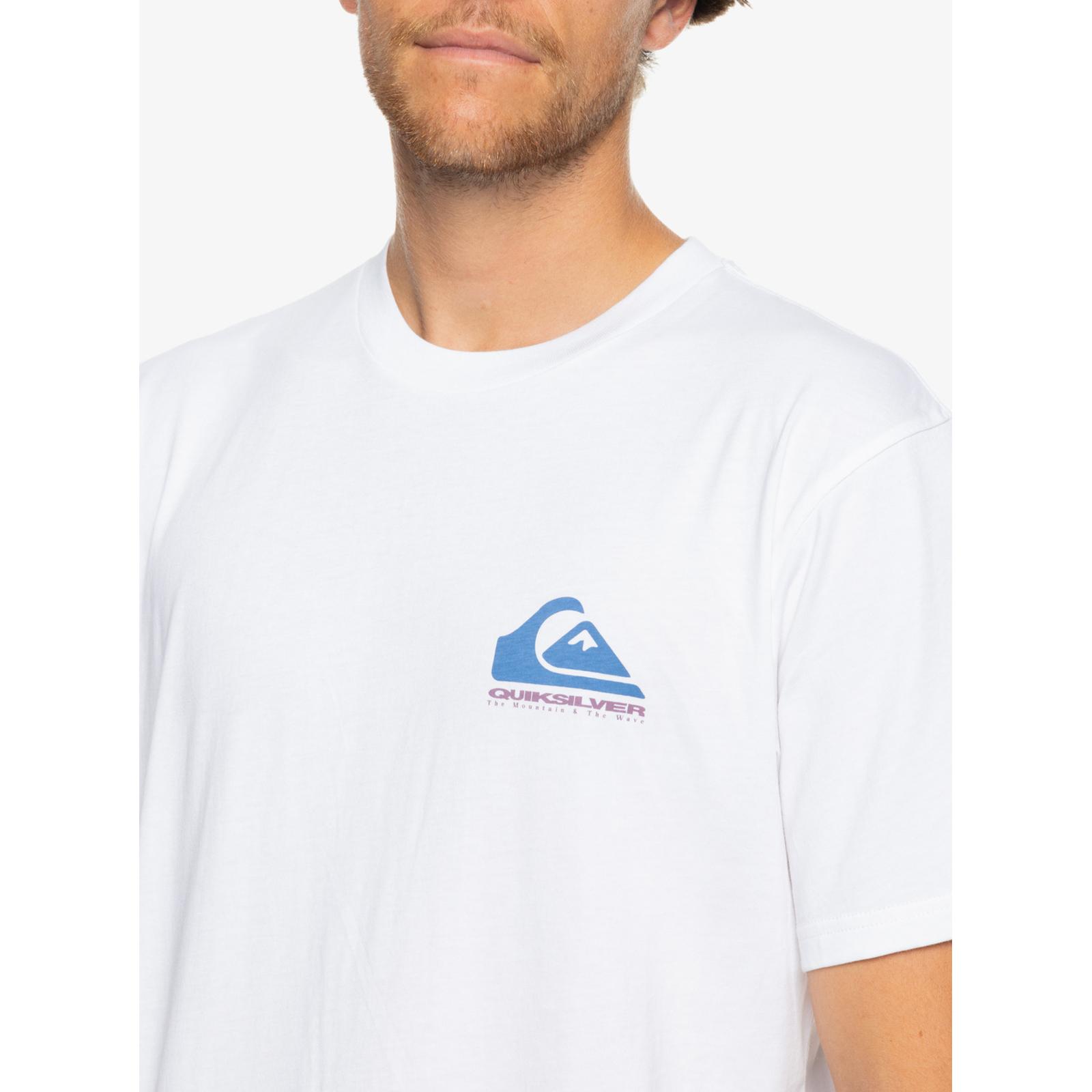 Quiksilver Mens Eye On Horizon Short Sleeve Cotton T-Shirt Top Tee Crew Neck - Picture 11 of 14
