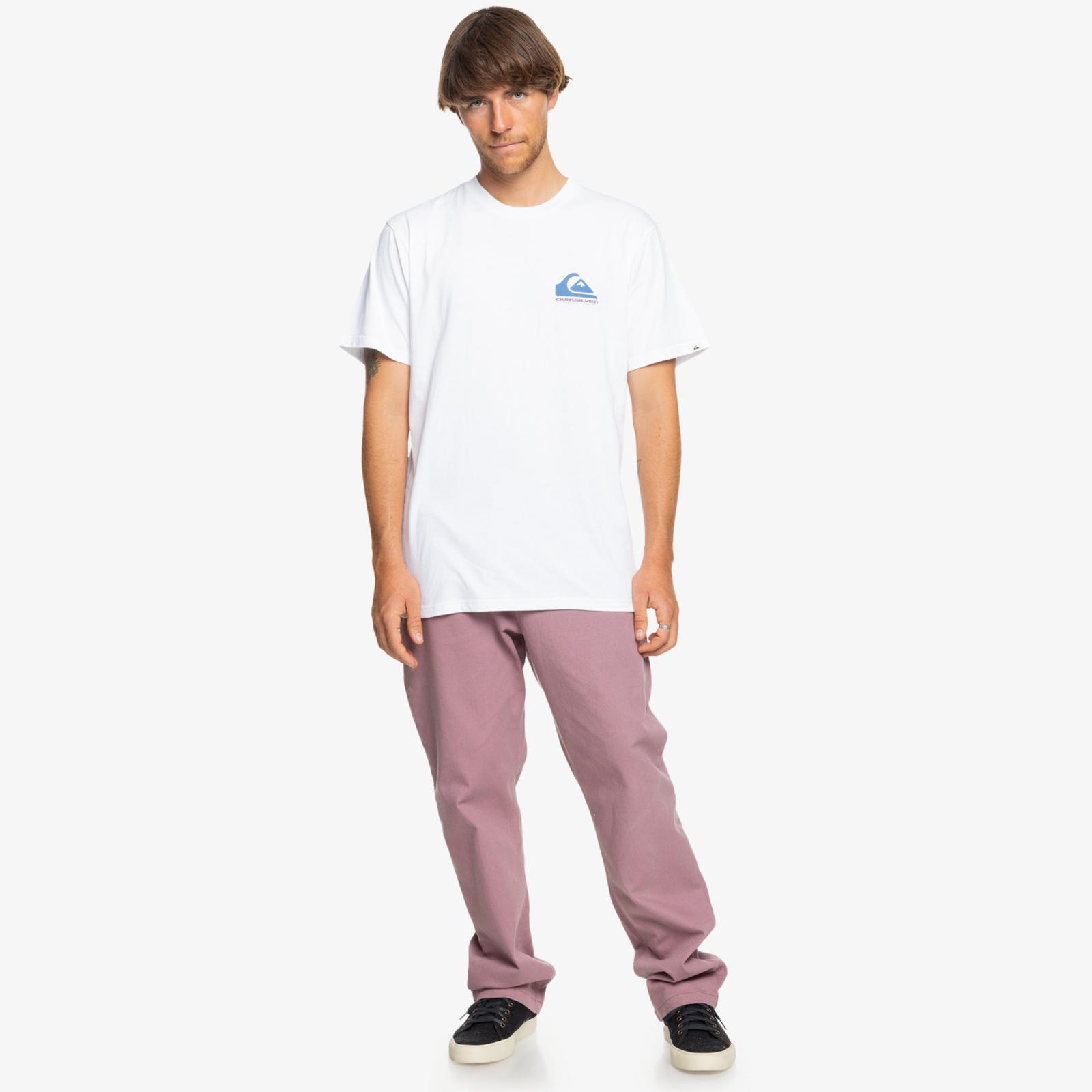 Quiksilver Mens Eye On Horizon Short Sleeve Cotton T-Shirt Top Tee Crew Neck - Picture 12 of 14