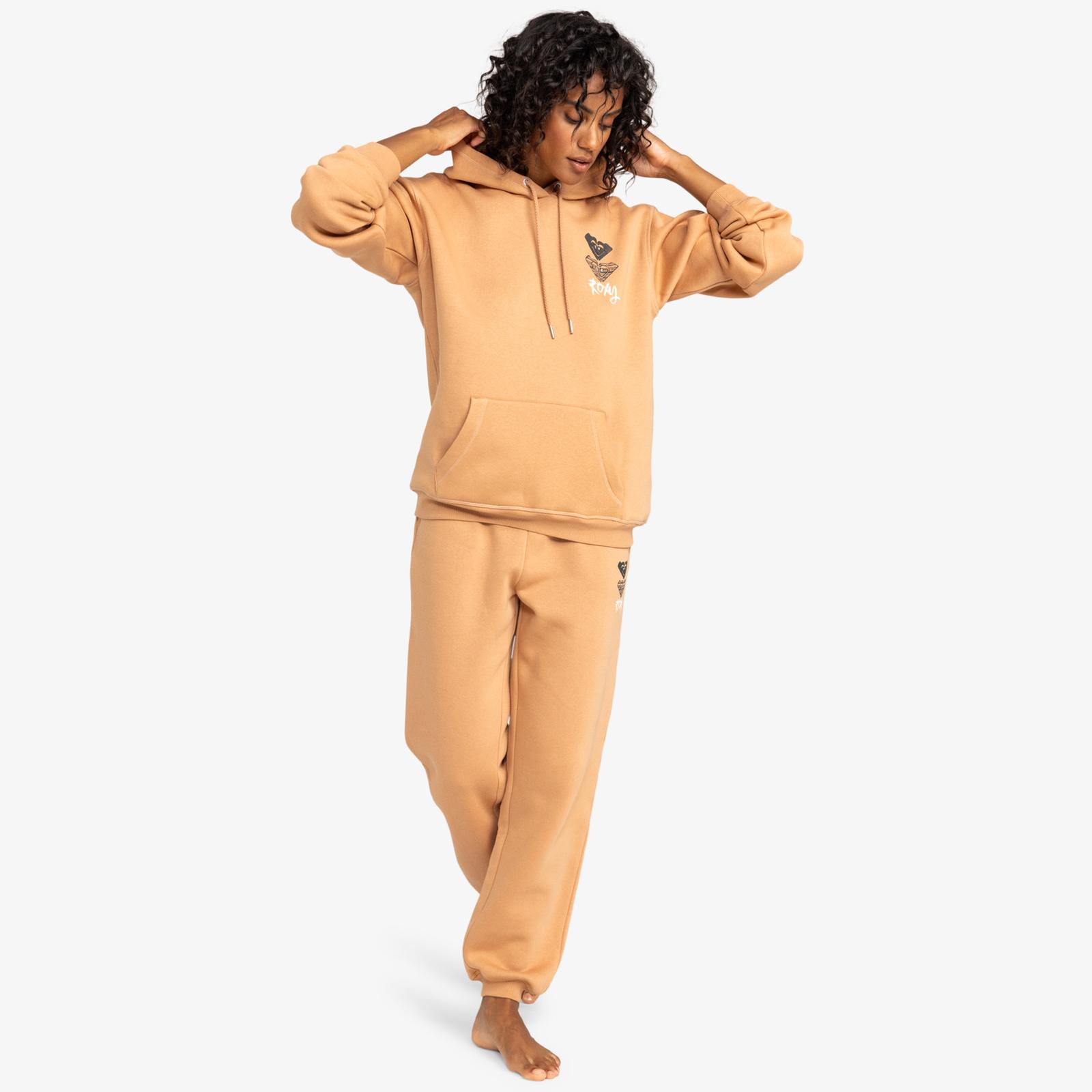 Roxy Womens Surf Stoked Pullover Hoodie Sweatshirt Hoody Hooded Relaxed Fit - Picture 7 of 19