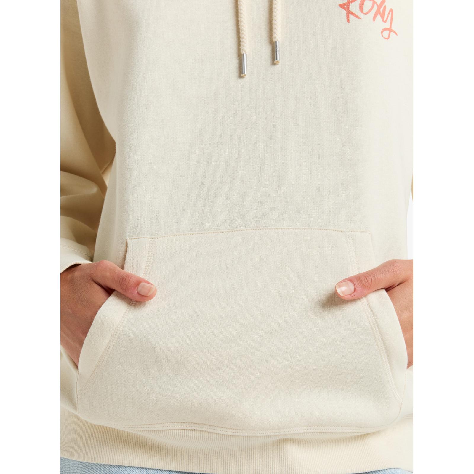 Roxy Womens Surf Stoked Pullover Hoodie Sweatshirt Hoody Hooded Relaxed Fit - Picture 18 of 19
