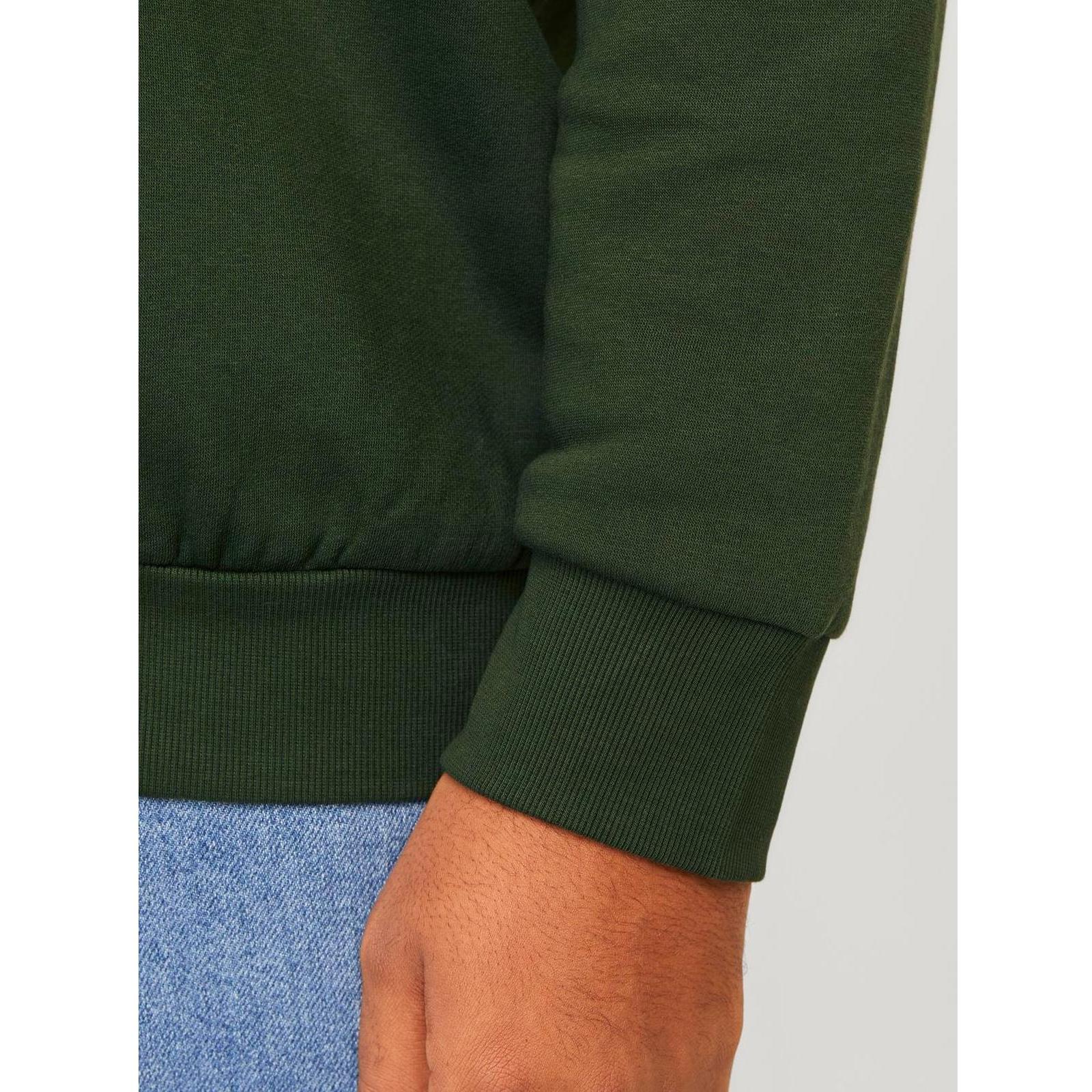 Jack & Jones Mens Logo Plus Size Big Tall Hooded Pullover Sweatshirt Hoodie - Picture 30 of 34