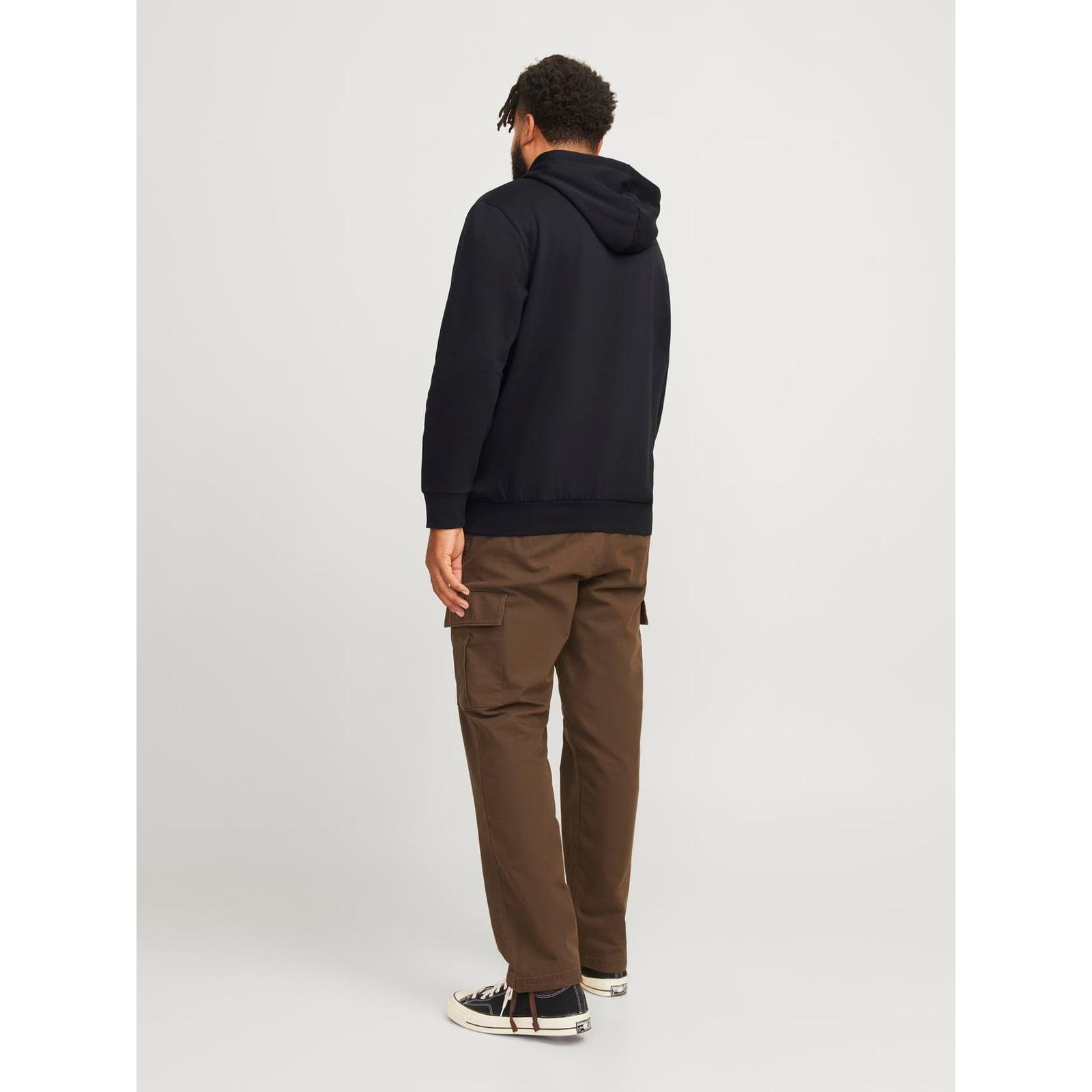 Jack & Jones Mens Logo Plus Size Big Tall Hooded Pullover Sweatshirt Hoodie - Picture 6 of 34